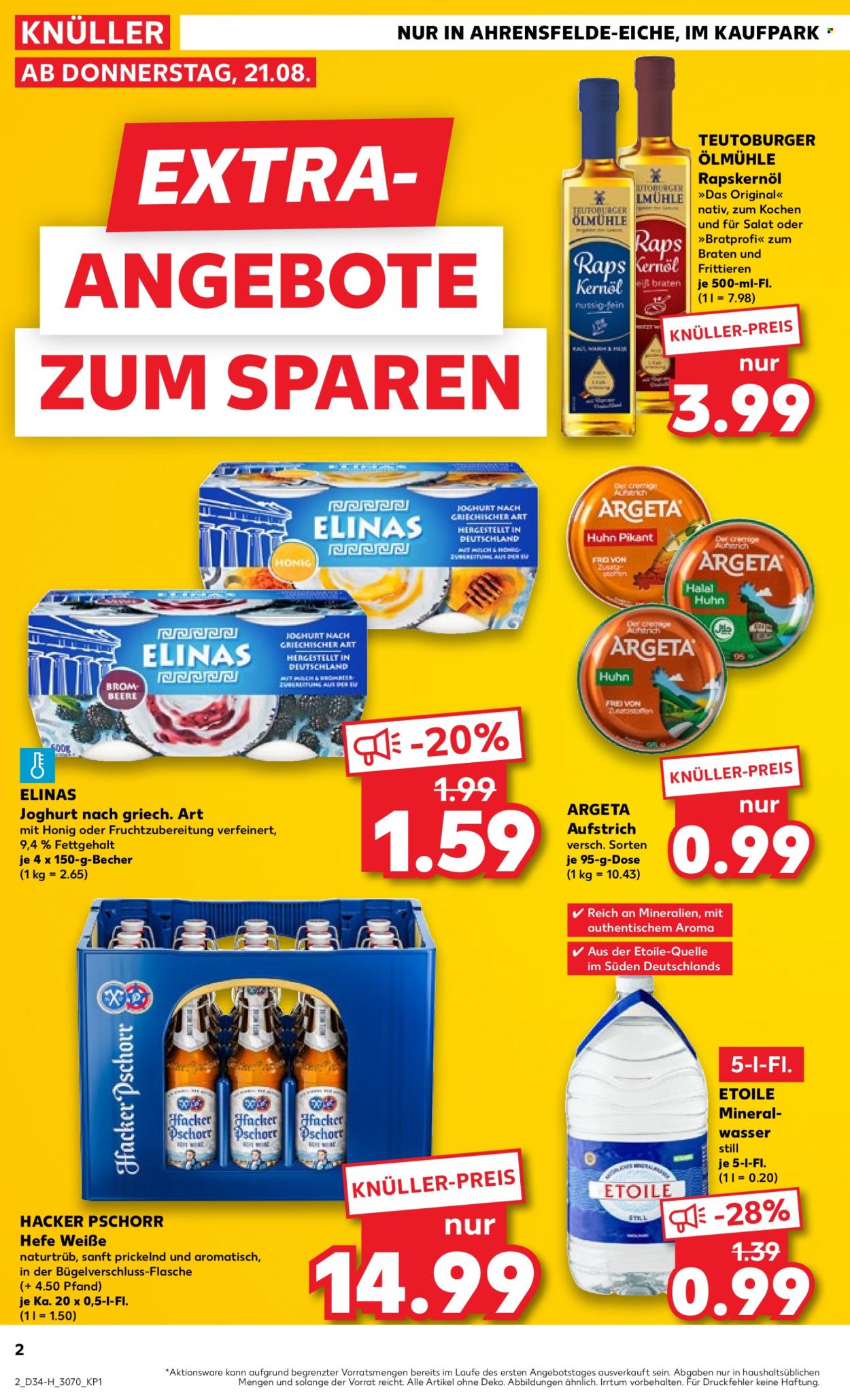 Kaufland Prospekte  - 21.08.2025 - 27.08.2025. Seite 2