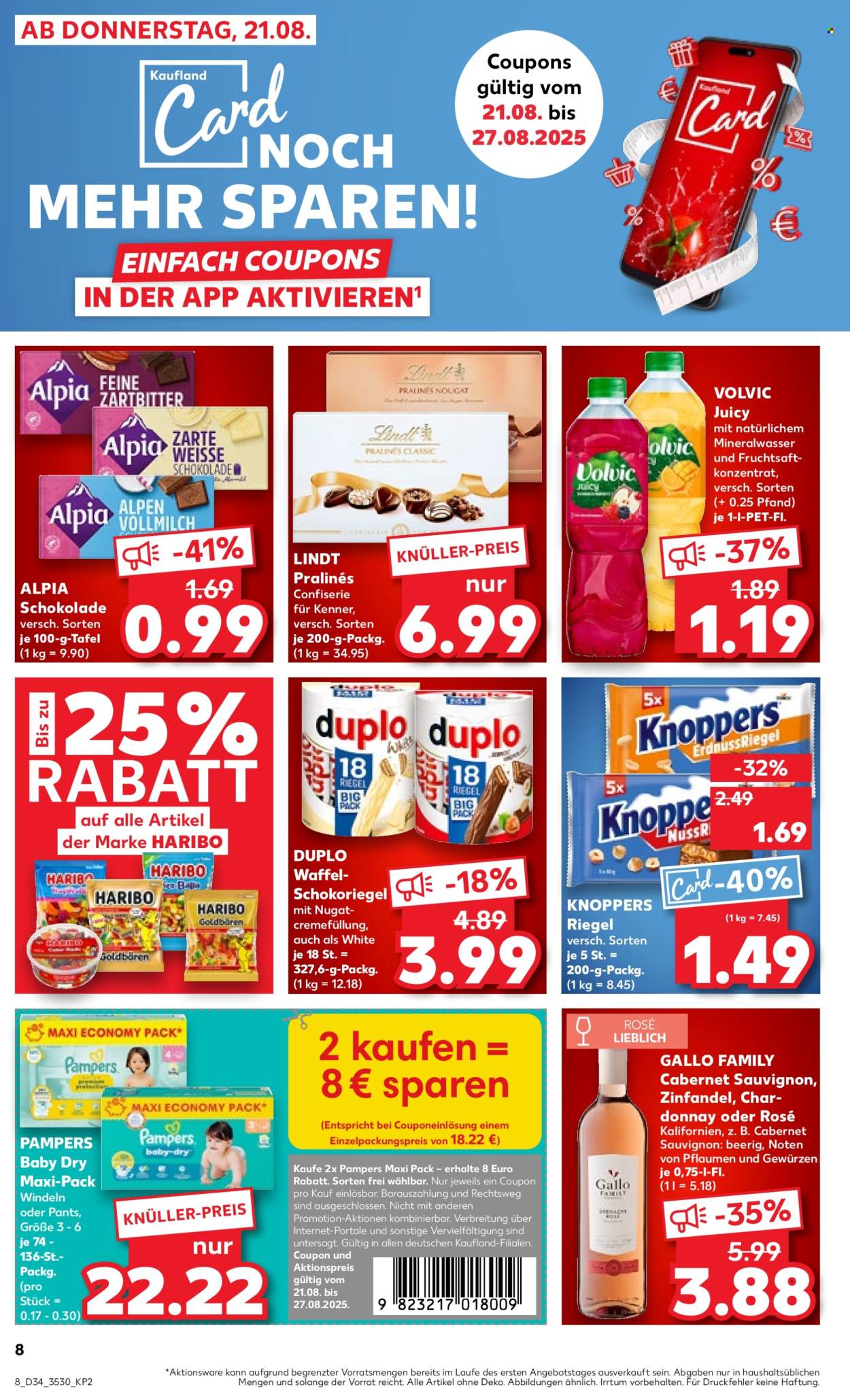 Kaufland Prospekte  - 21.08.2025 - 27.08.2025. Seite 8