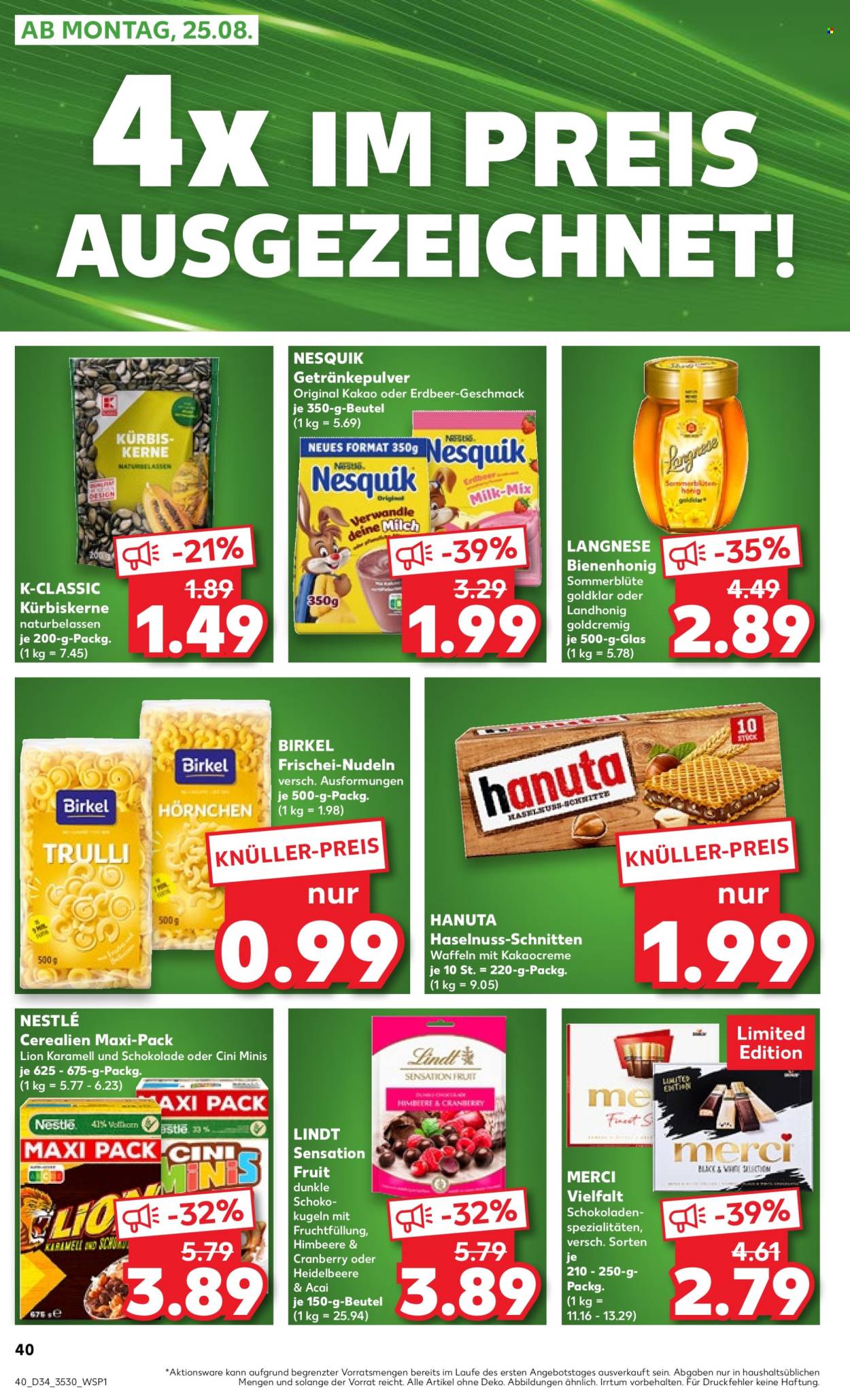 Kaufland Prospekte  - 21.08.2025 - 27.08.2025. Seite 40