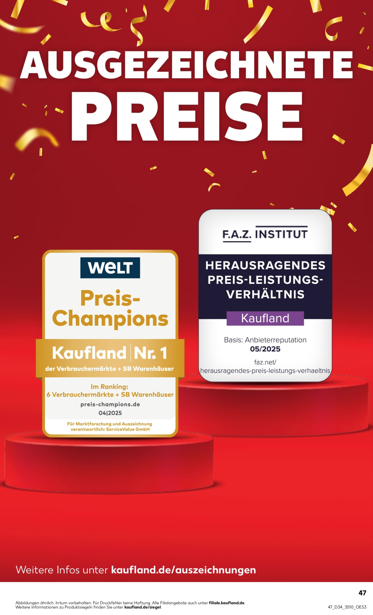 Kaufland Prospekte  - 21.08.2025 - 27.08.2025. Seite 47