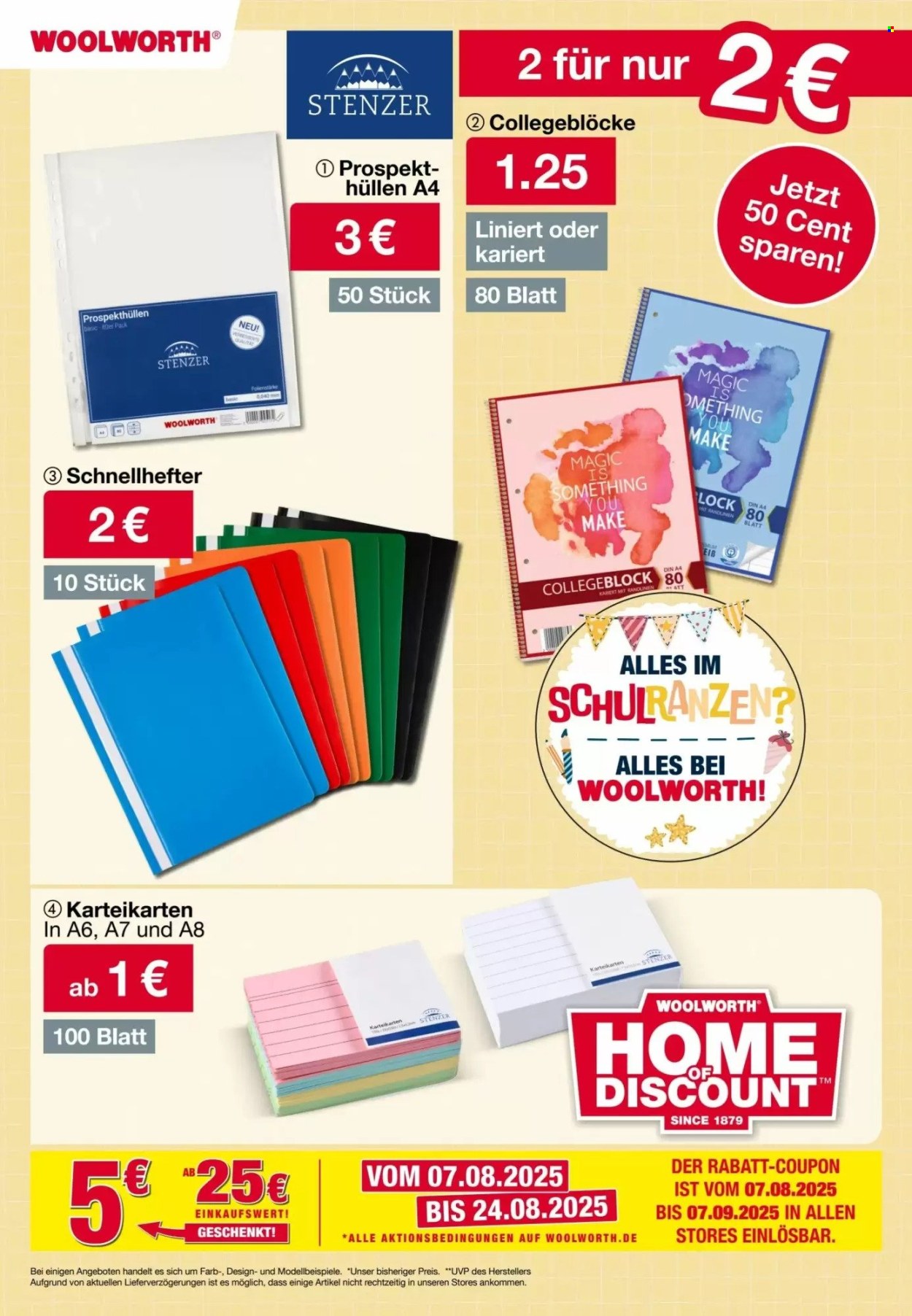 Woolworth Prospekte  - 15.08.2025 - 25.08.2025. Seite 28