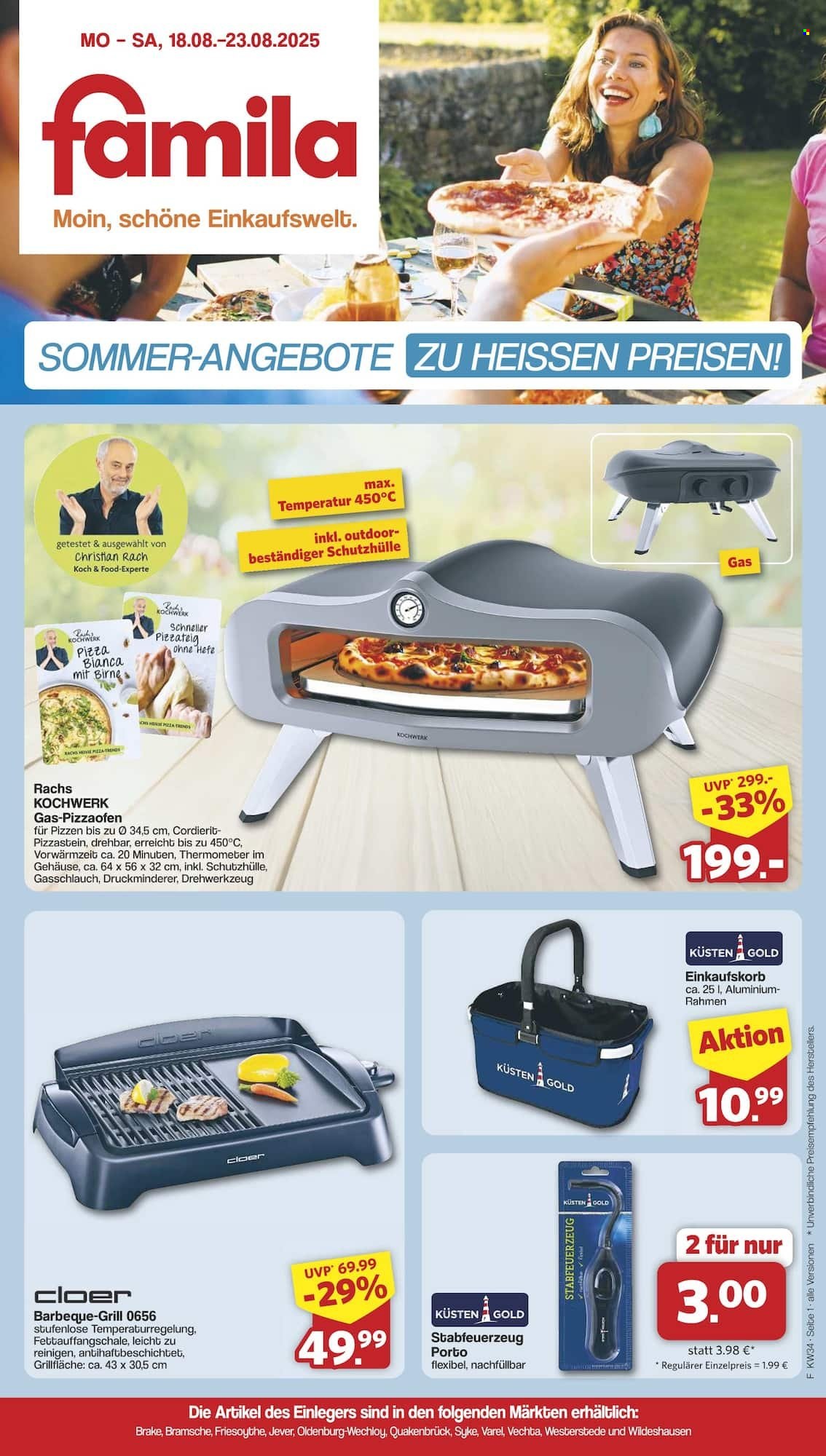 famila Prospekte  - 18.08.2025 - 23.08.2025. Seite 1