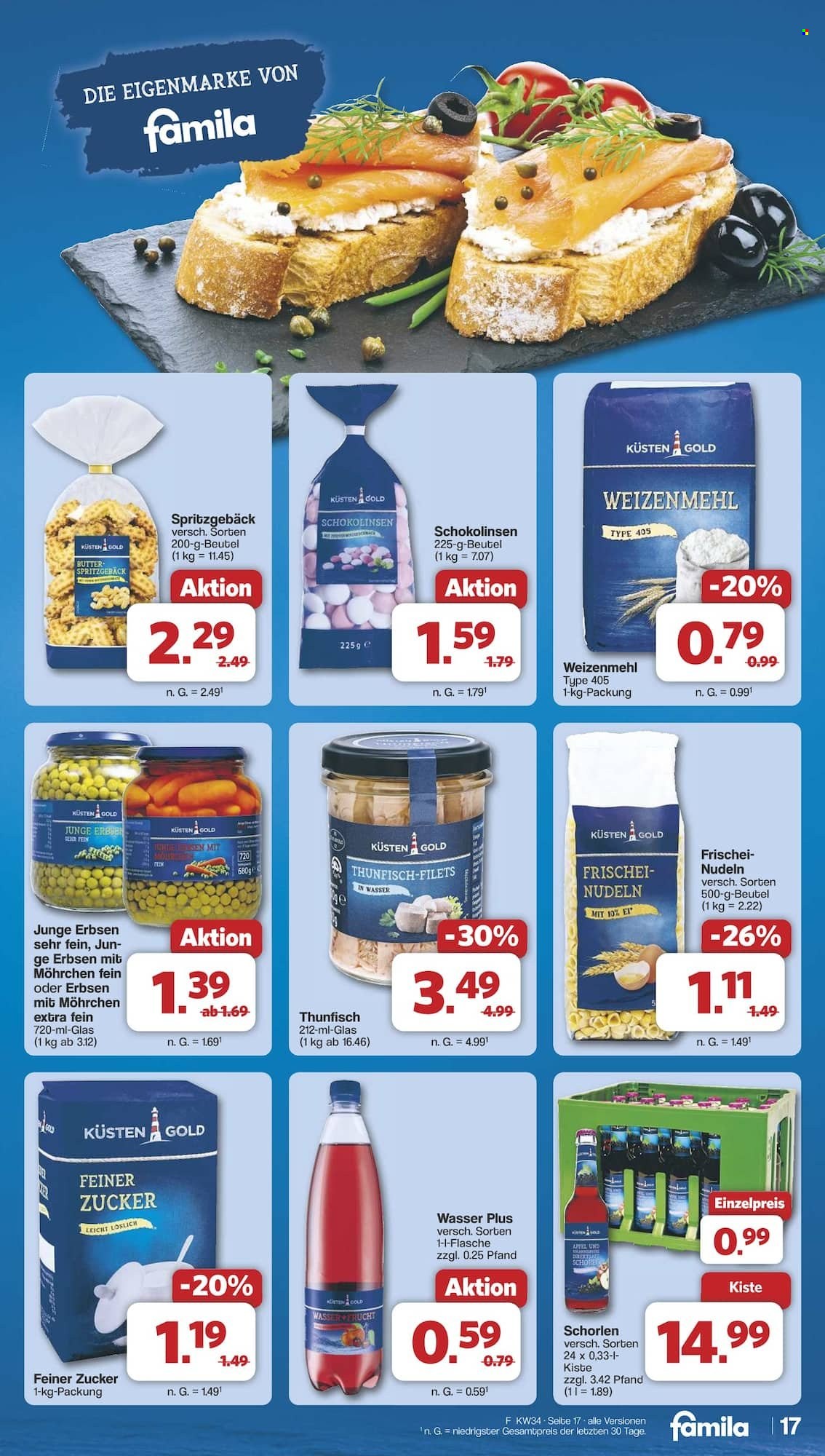 famila Prospekte  - 18.08.2025 - 23.08.2025. Seite 19
