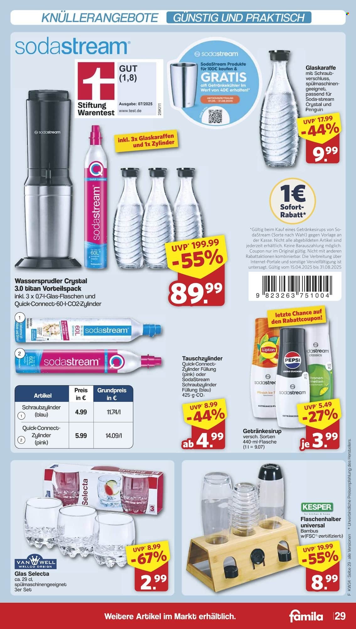 famila Prospekte  - 18.08.2025 - 23.08.2025. Seite 34