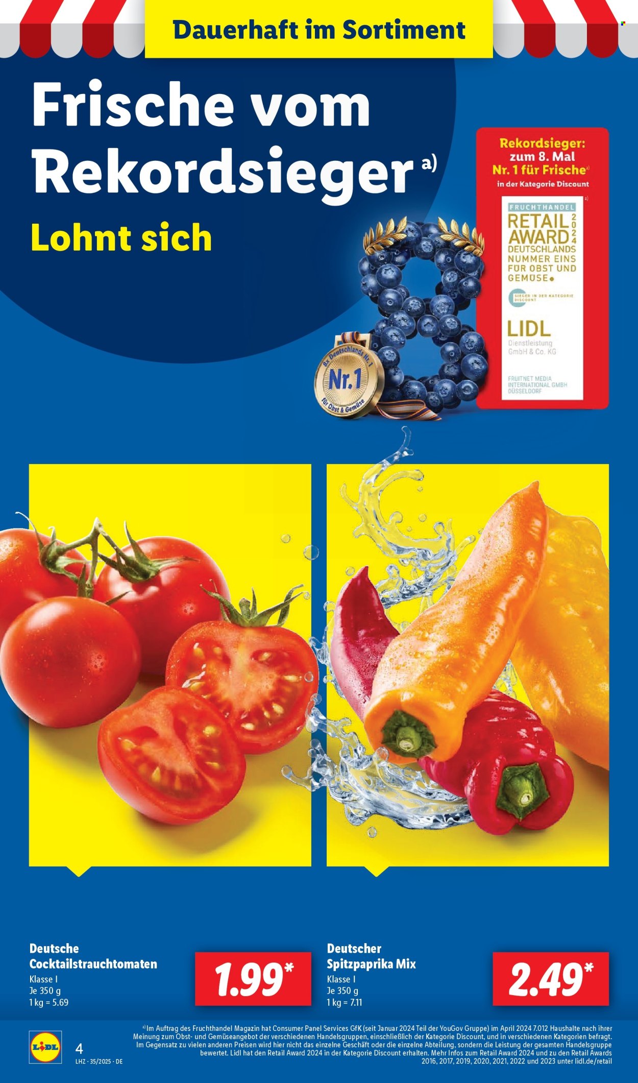 Lidl Prospekte  - 25.08.2025 - 30.08.2025. Seite 4