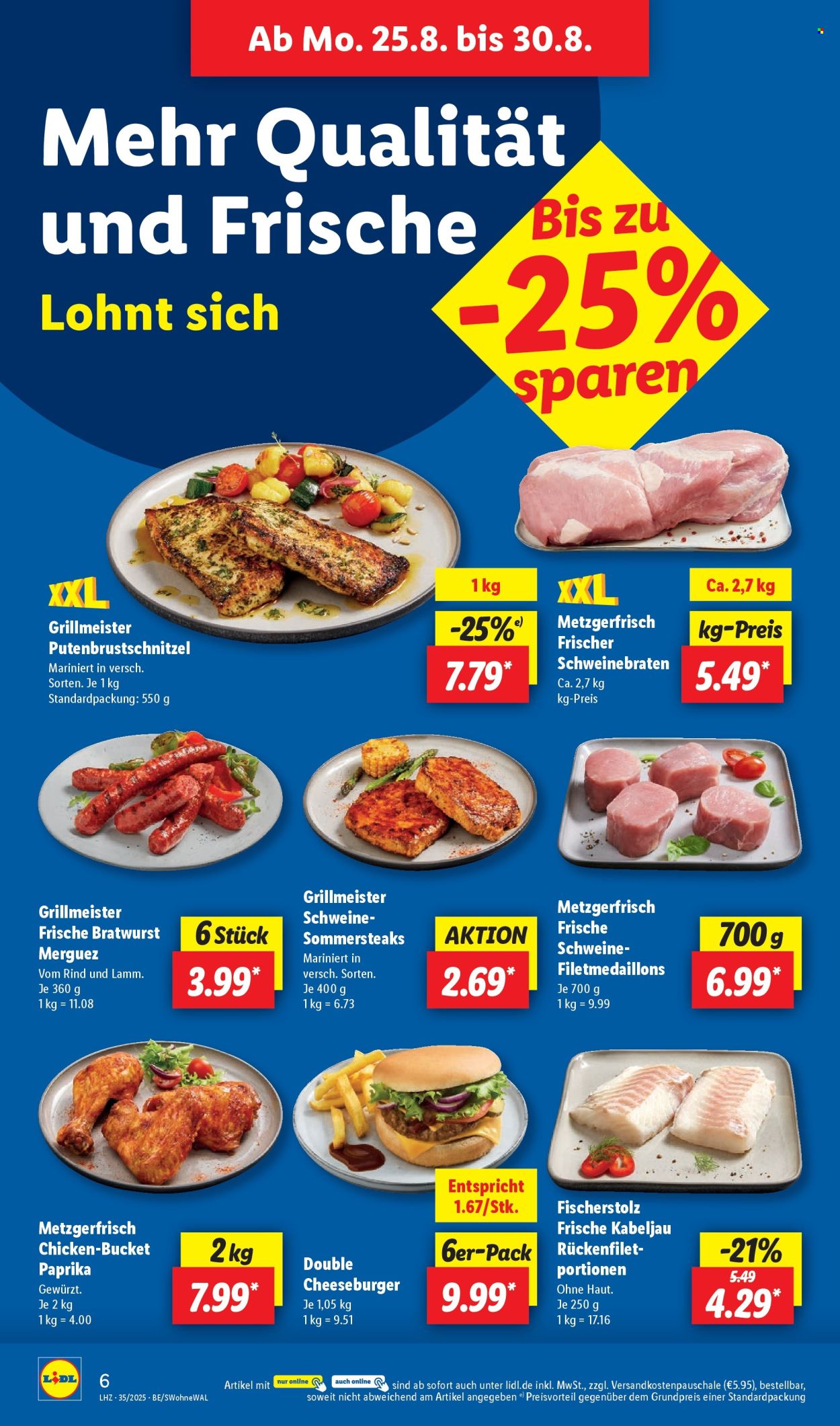 Lidl Prospekte  - 25.08.2025 - 30.08.2025. Seite 12