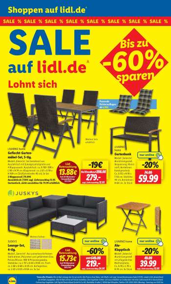 thumbnail - LIVARNO home Alu-Klapptisch