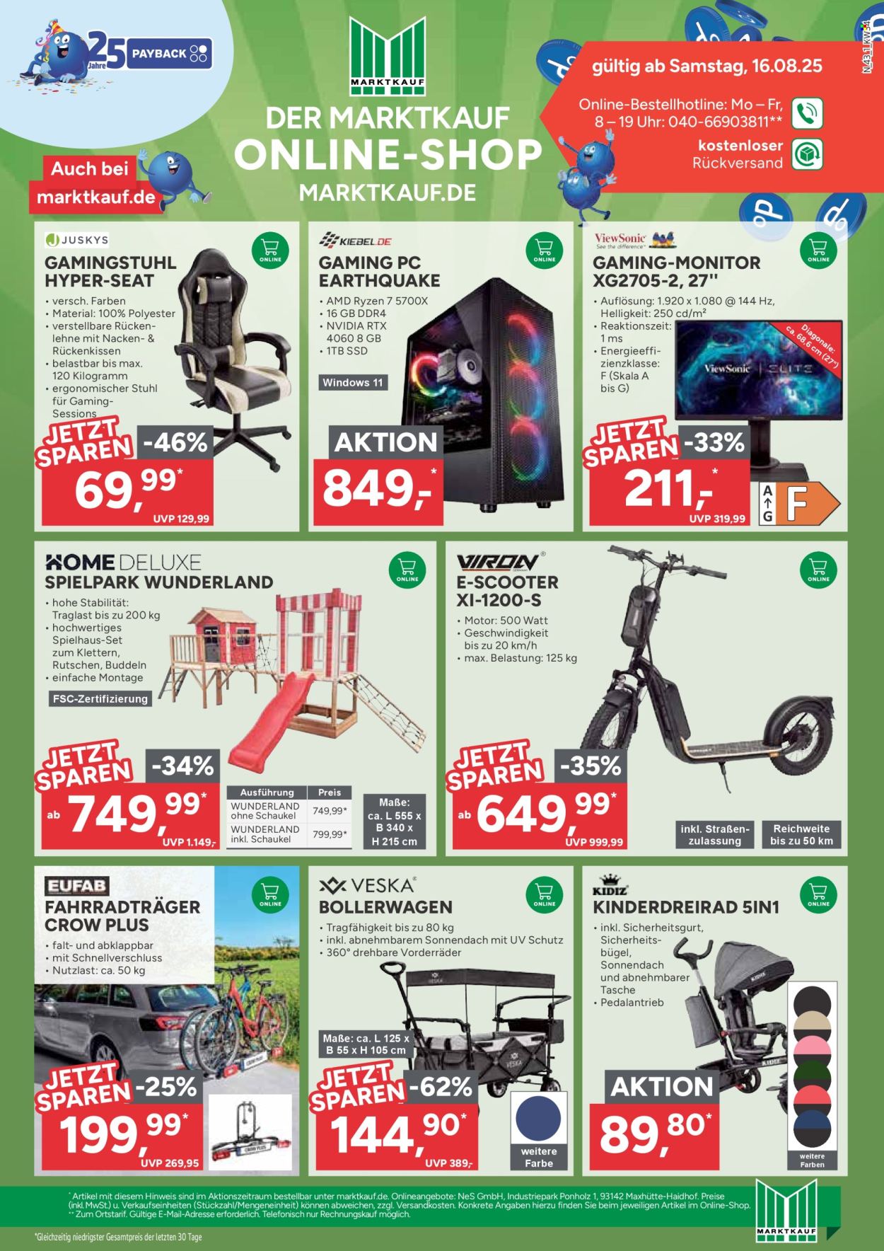 Marktkauf Prospekte  - 18.08.2025 - 23.08.2025. Seite 43