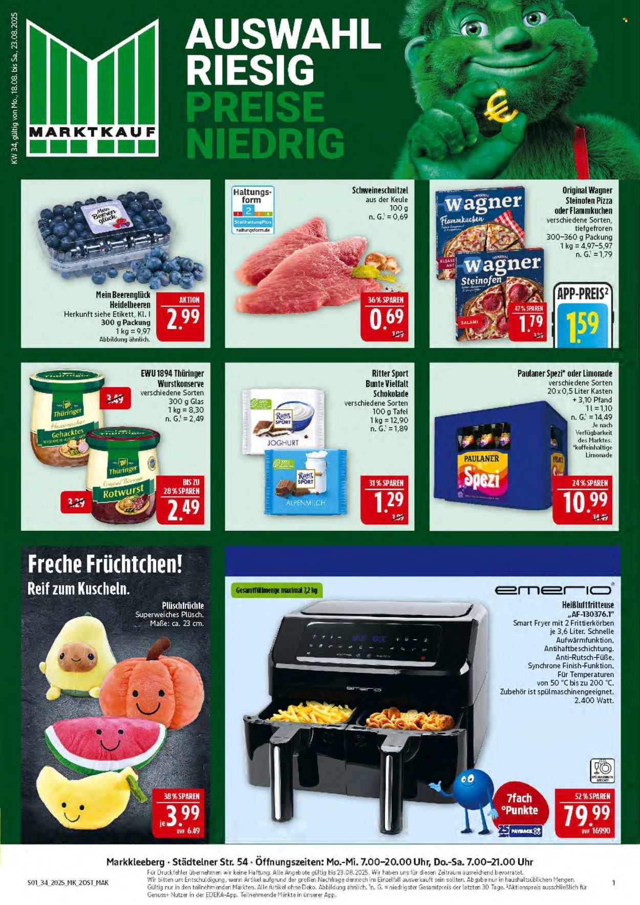 Marktkauf Prospekte  - 18.08.2025 - 23.08.2025. Seite 1