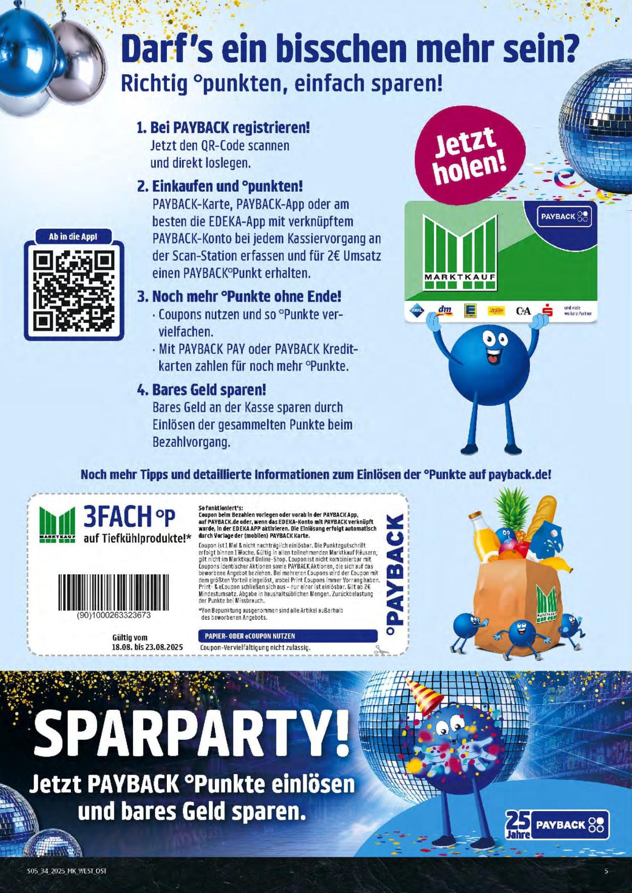 Marktkauf Prospekte  - 18.08.2025 - 23.08.2025. Seite 5