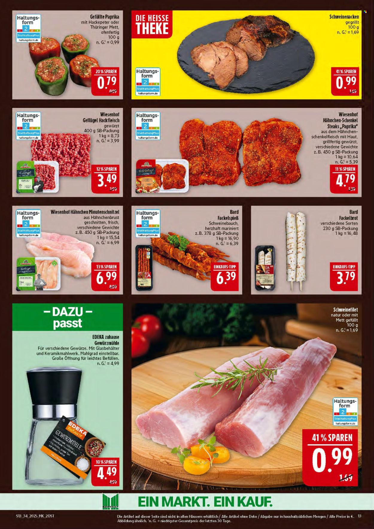 Marktkauf Prospekte  - 18.08.2025 - 23.08.2025. Seite 13