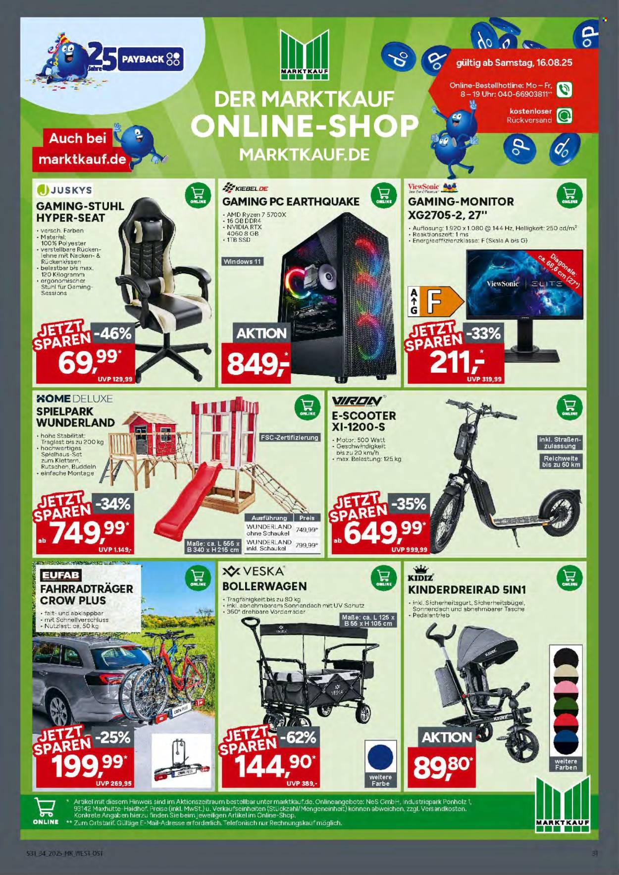 Marktkauf Prospekte  - 18.08.2025 - 23.08.2025. Seite 31