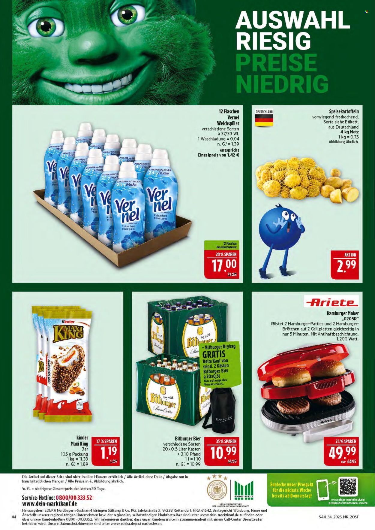Marktkauf Prospekte  - 18.08.2025 - 23.08.2025. Seite 44