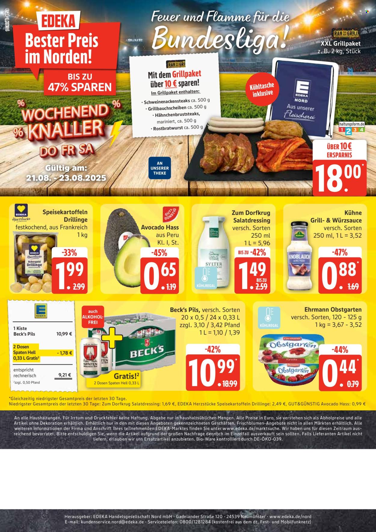 Edeka Prospekte  - 18.08.2025 - 23.08.2025. Seite 24