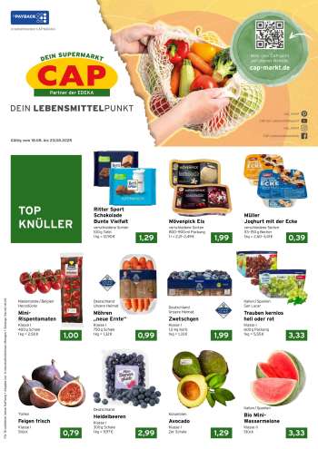 Prospekte CAP-Markt - 18.08.2025 - 23.08.2025.