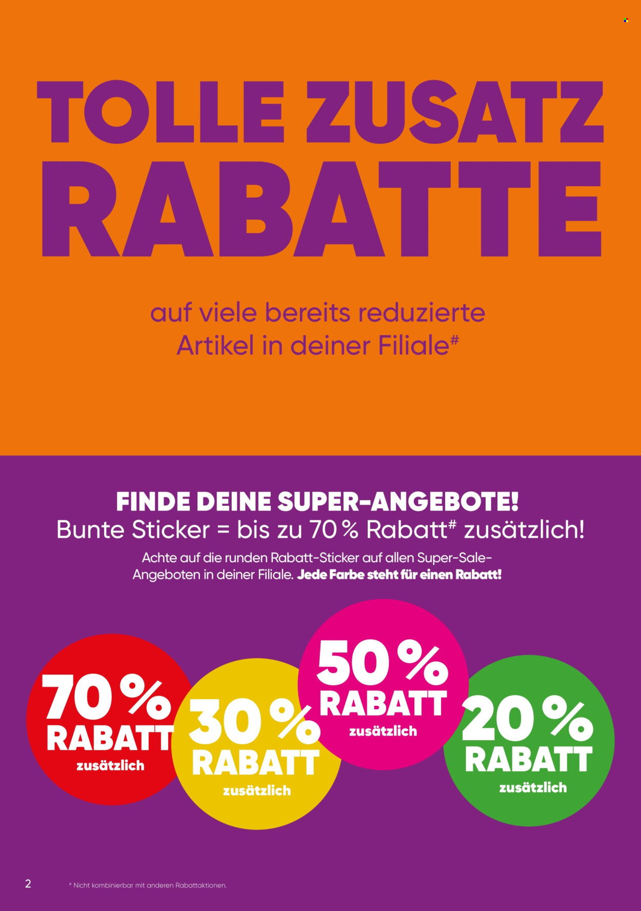 GALERIA Karstadt Kaufhof Prospekte  - 20.08.2025 - 26.08.2025. Seite 2