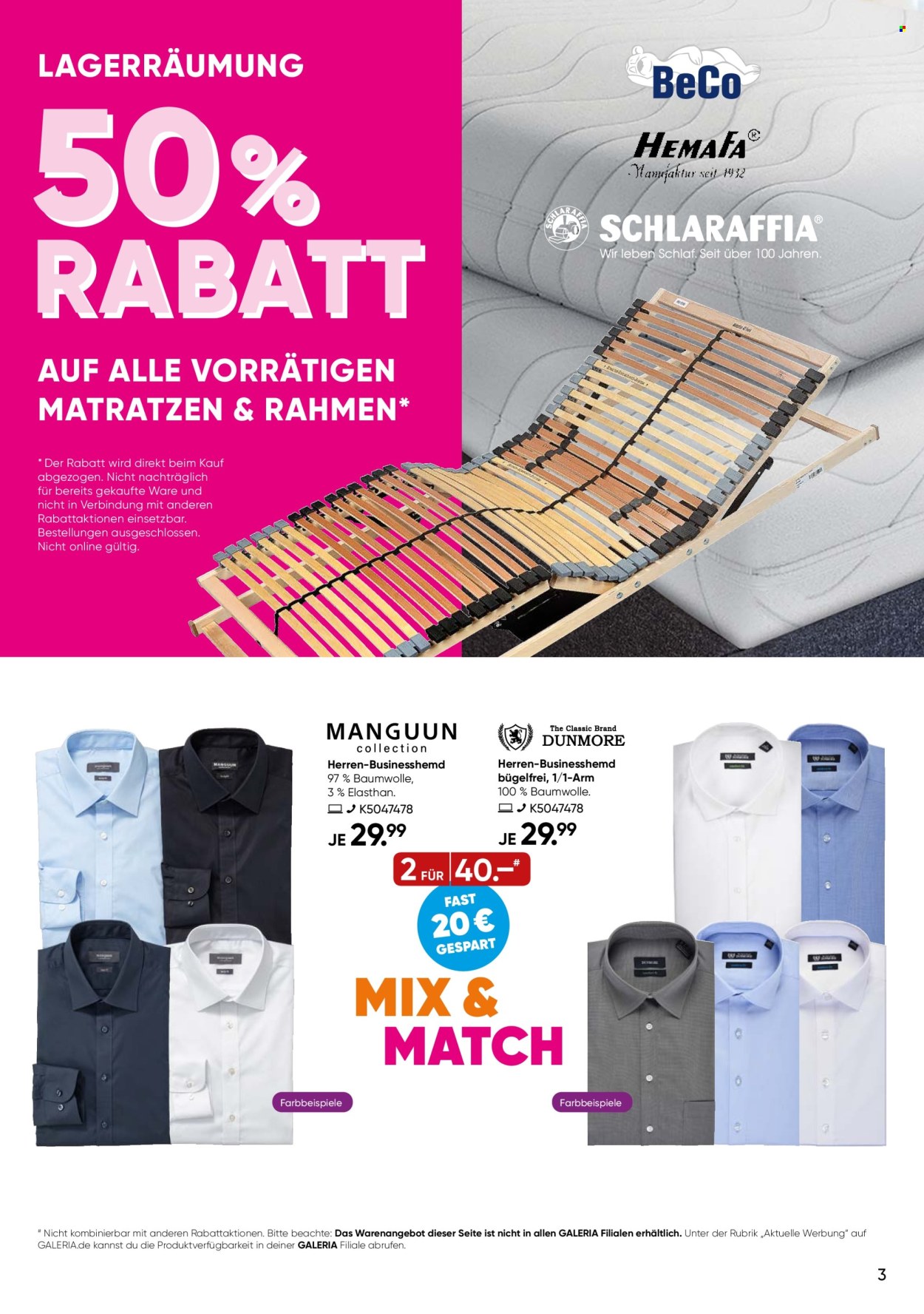GALERIA Karstadt Kaufhof Prospekte  - 20.08.2025 - 26.08.2025. Seite 3