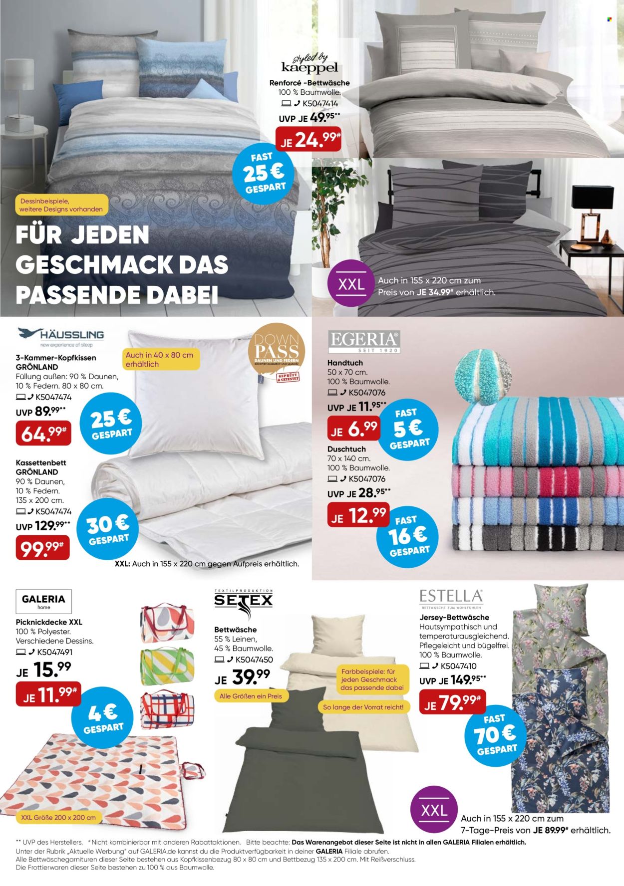 GALERIA Karstadt Kaufhof Prospekte  - 20.08.2025 - 26.08.2025. Seite 9