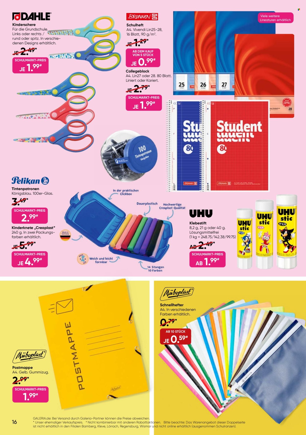 GALERIA Karstadt Kaufhof Prospekte  - 20.08.2025 - 26.08.2025. Seite 16