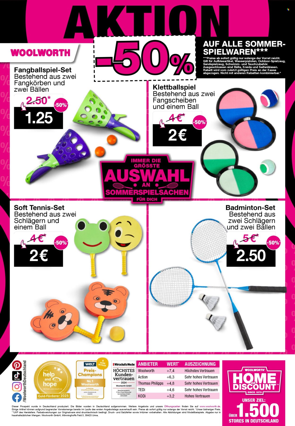 Woolworth Prospekte . Seite 8
