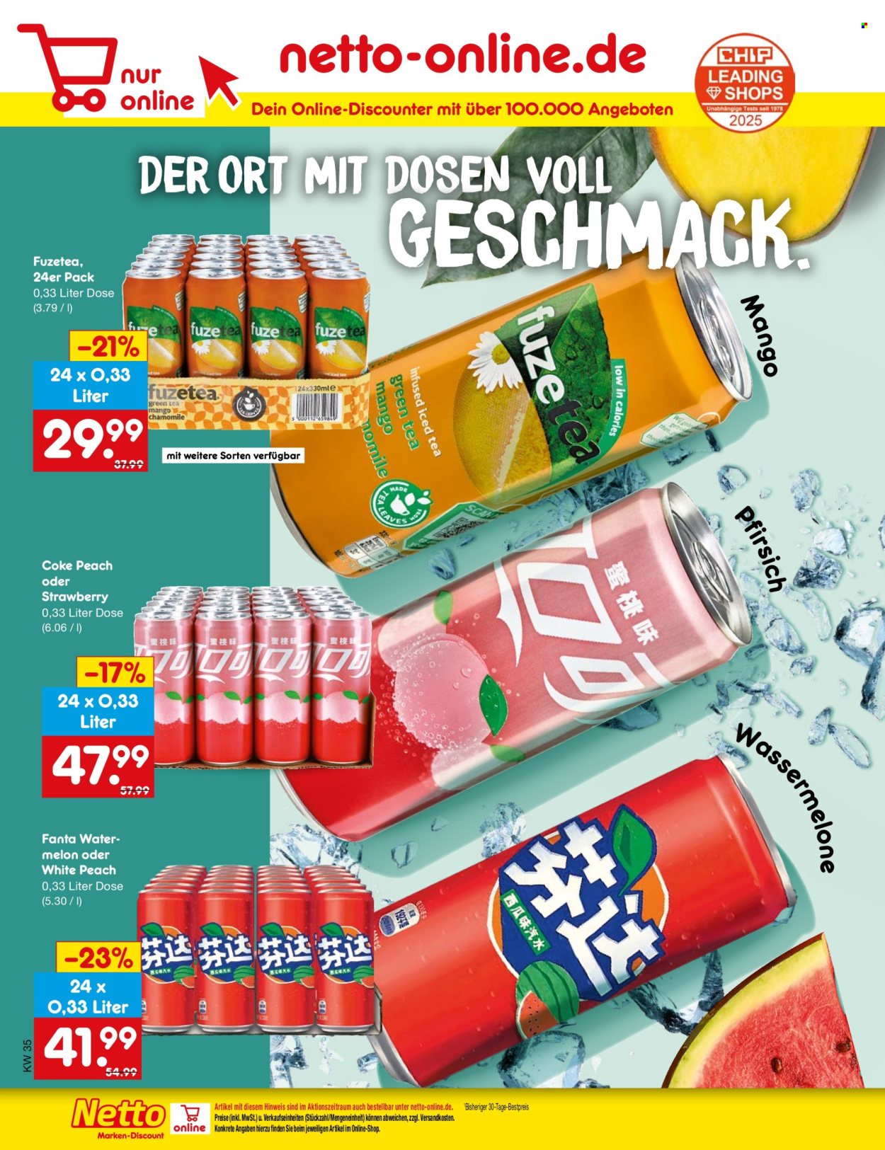 Netto Marken-Discount Prospekte  - 25.08.2025 - 30.08.2025. Seite 34