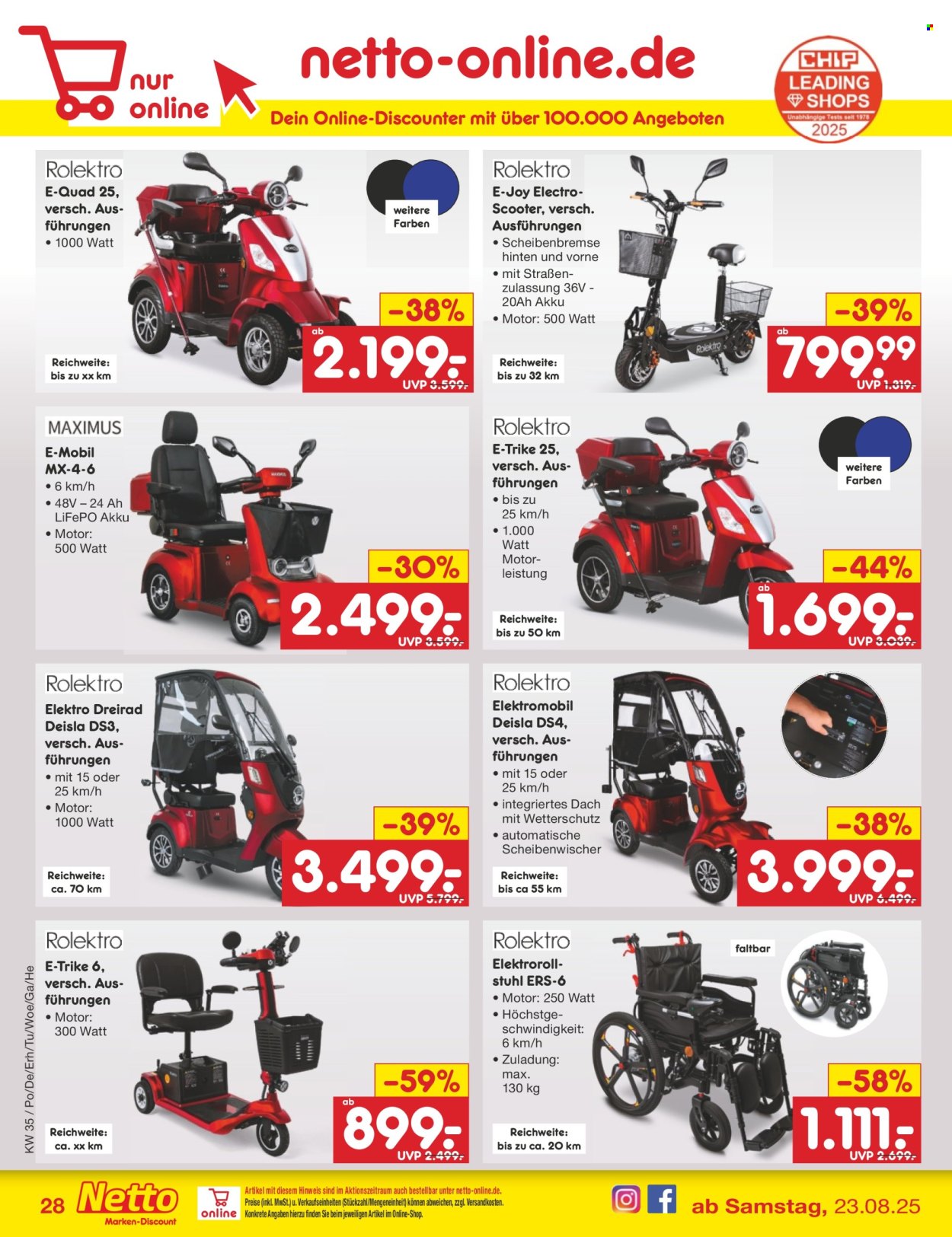 Netto Marken-Discount Prospekte  - 25.08.2025 - 30.08.2025. Seite 42