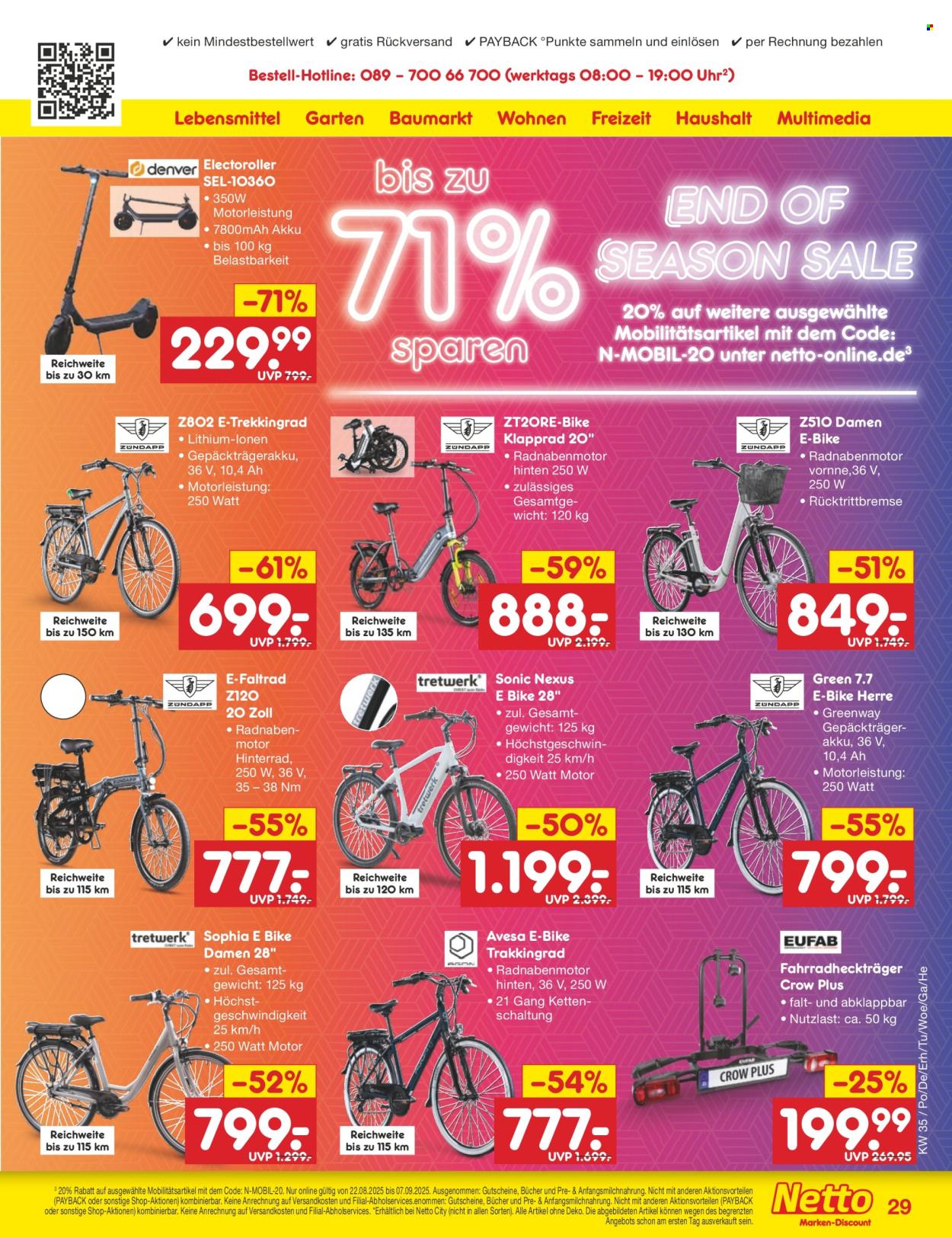 Netto Marken-Discount Prospekte  - 25.08.2025 - 30.08.2025. Seite 43