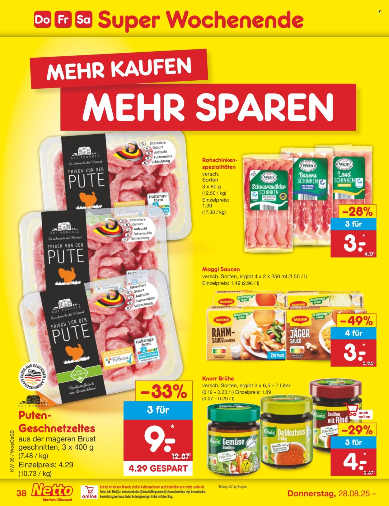 Netto Marken-Discount Prospekte  - 25.08.2025 - 30.08.2025. Seite 54
