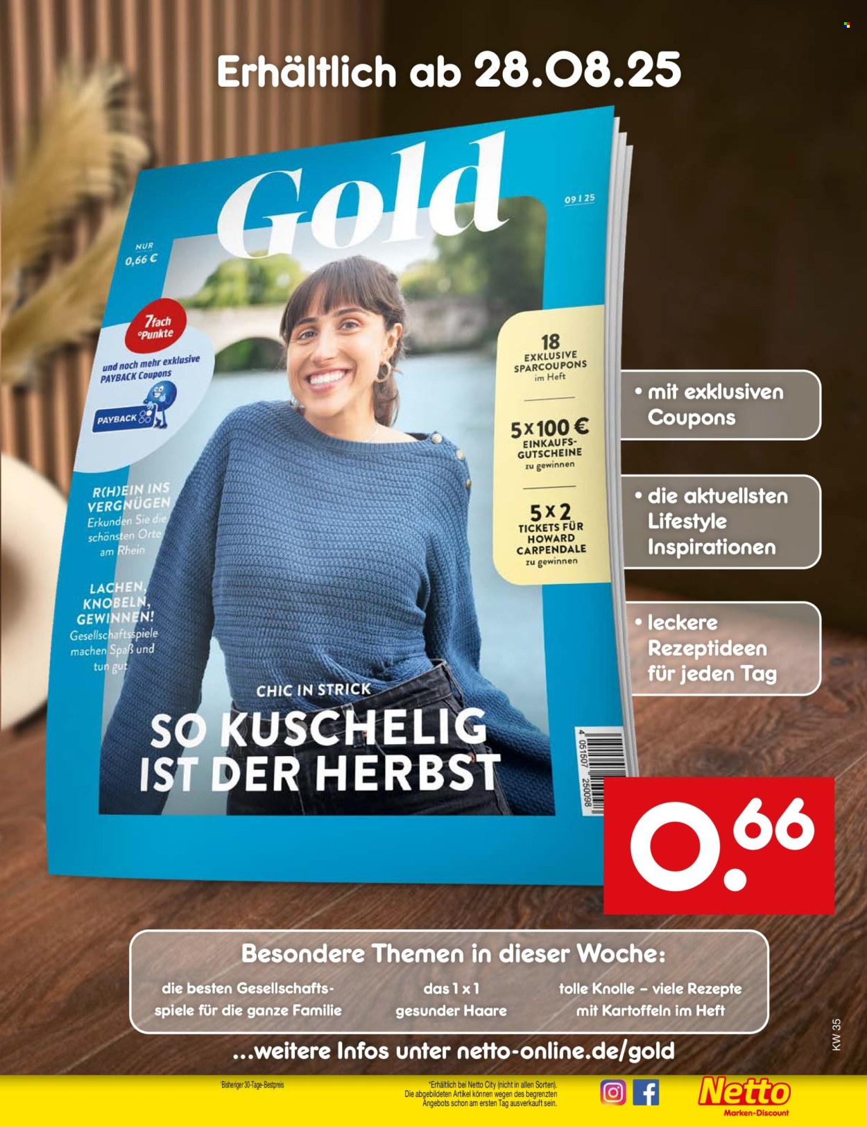 Netto Marken-Discount Prospekte  - 25.08.2025 - 30.08.2025. Seite 61