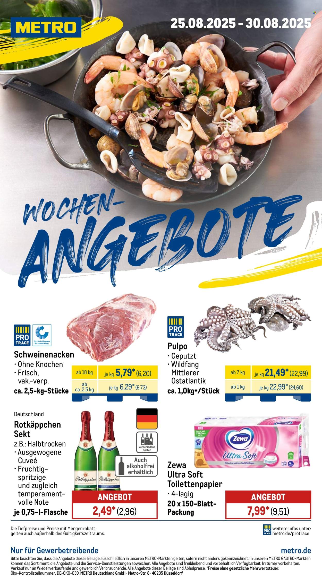Metro Prospekte  - 25.08.2025 - 30.08.2025. Seite 1