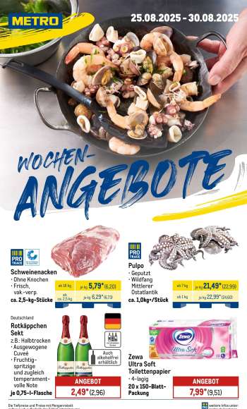 Prospekte Metro - 25.08.2025 - 30.08.2025.