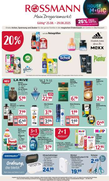 Prospekte Rossmann - 25.08.2025 - 29.08.2025.