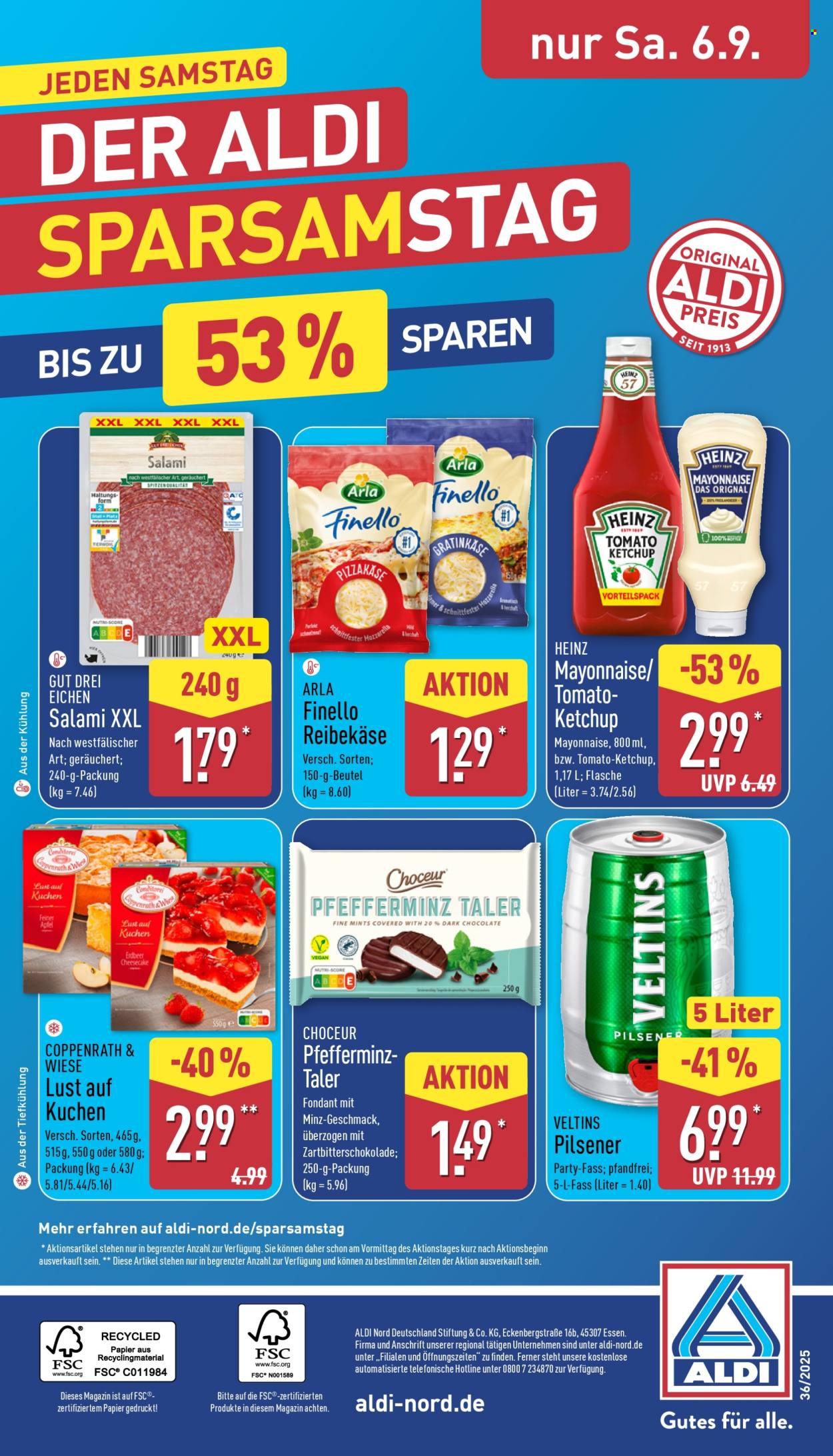 ALDI Nord Prospekte  - 1.09.2025 - 6.09.2025. Seite 36
