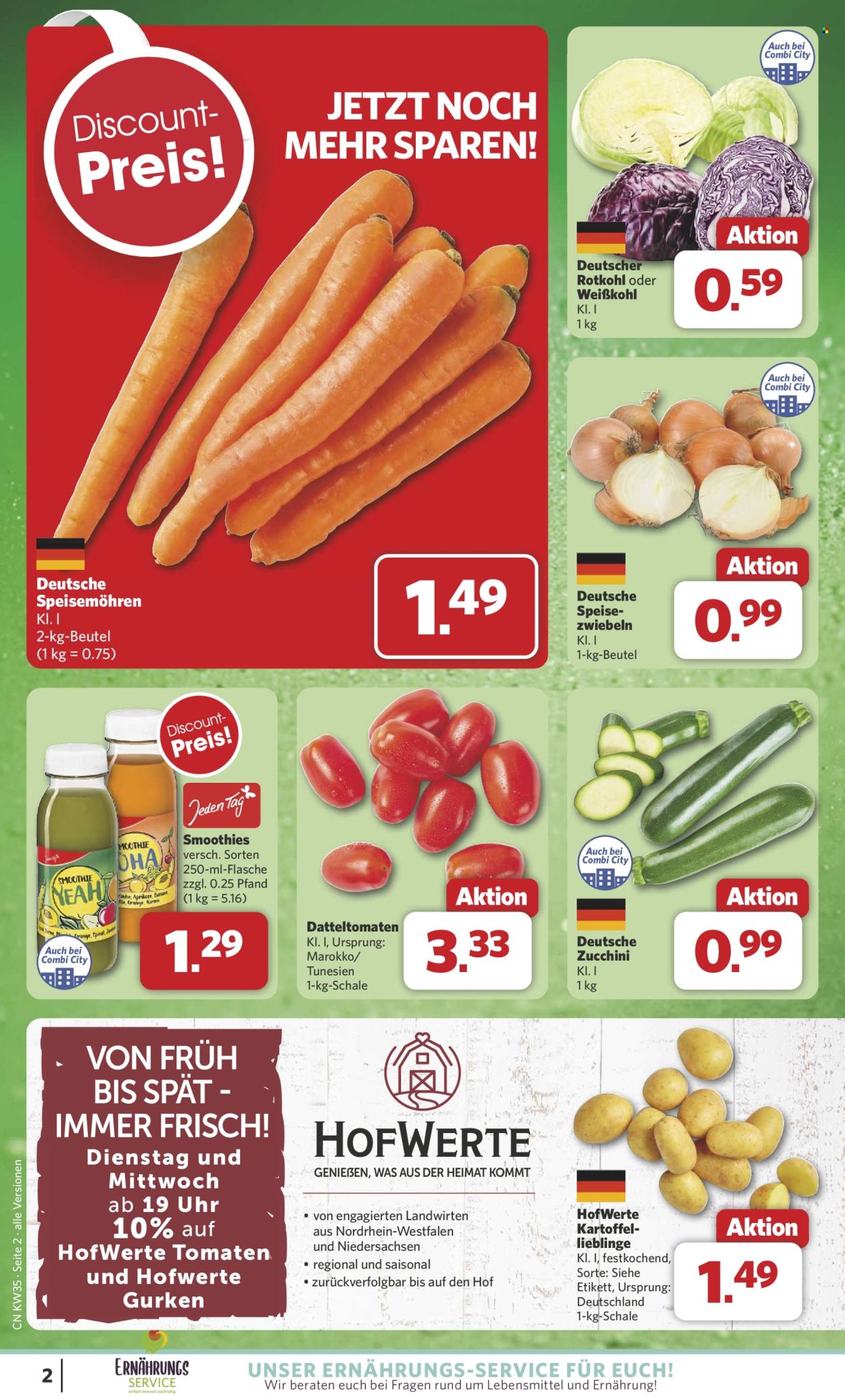 Combi Prospekte  - 25.08.2025 - 30.08.2025. Seite 2