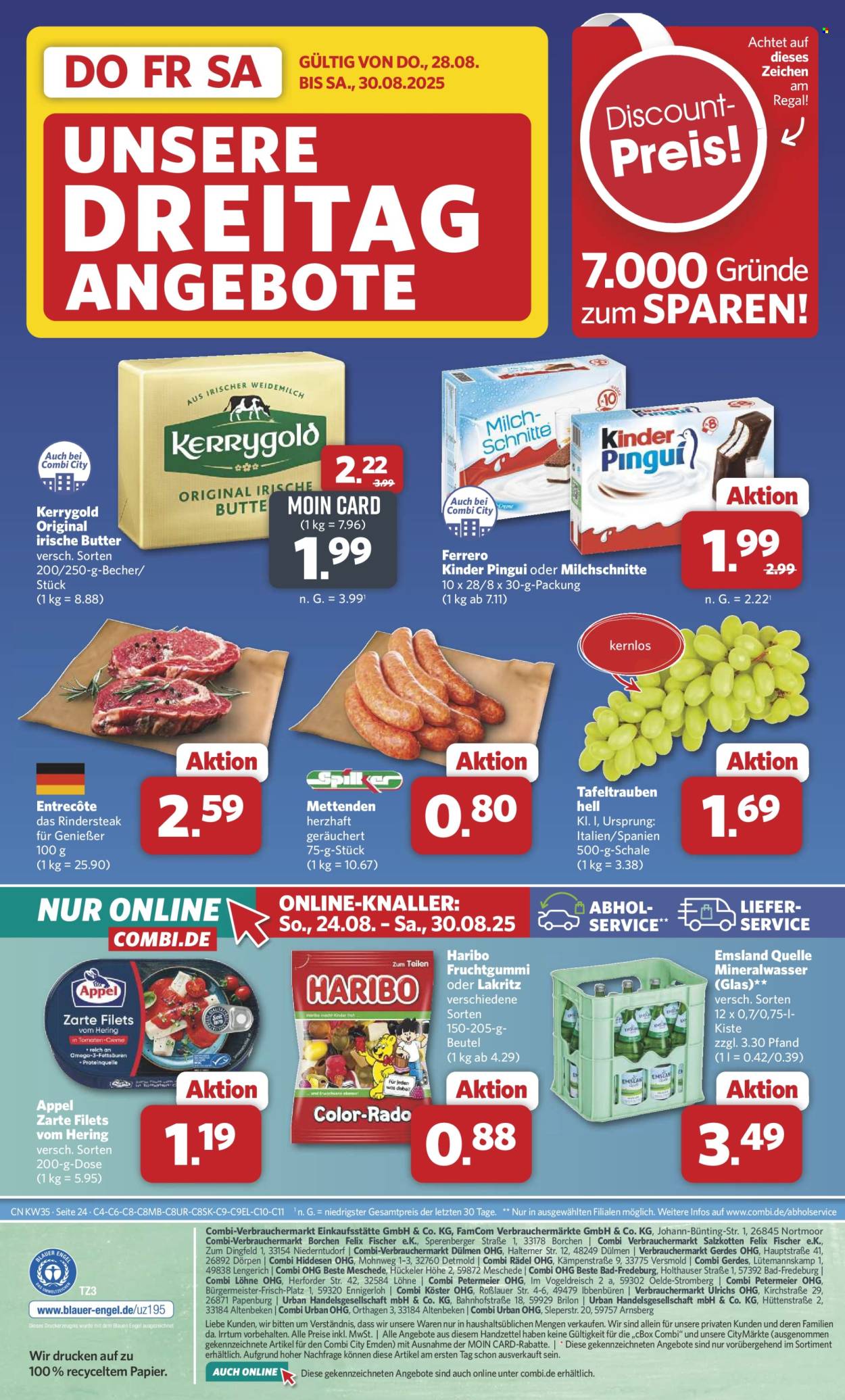 Combi Prospekte  - 25.08.2025 - 30.08.2025. Seite 33