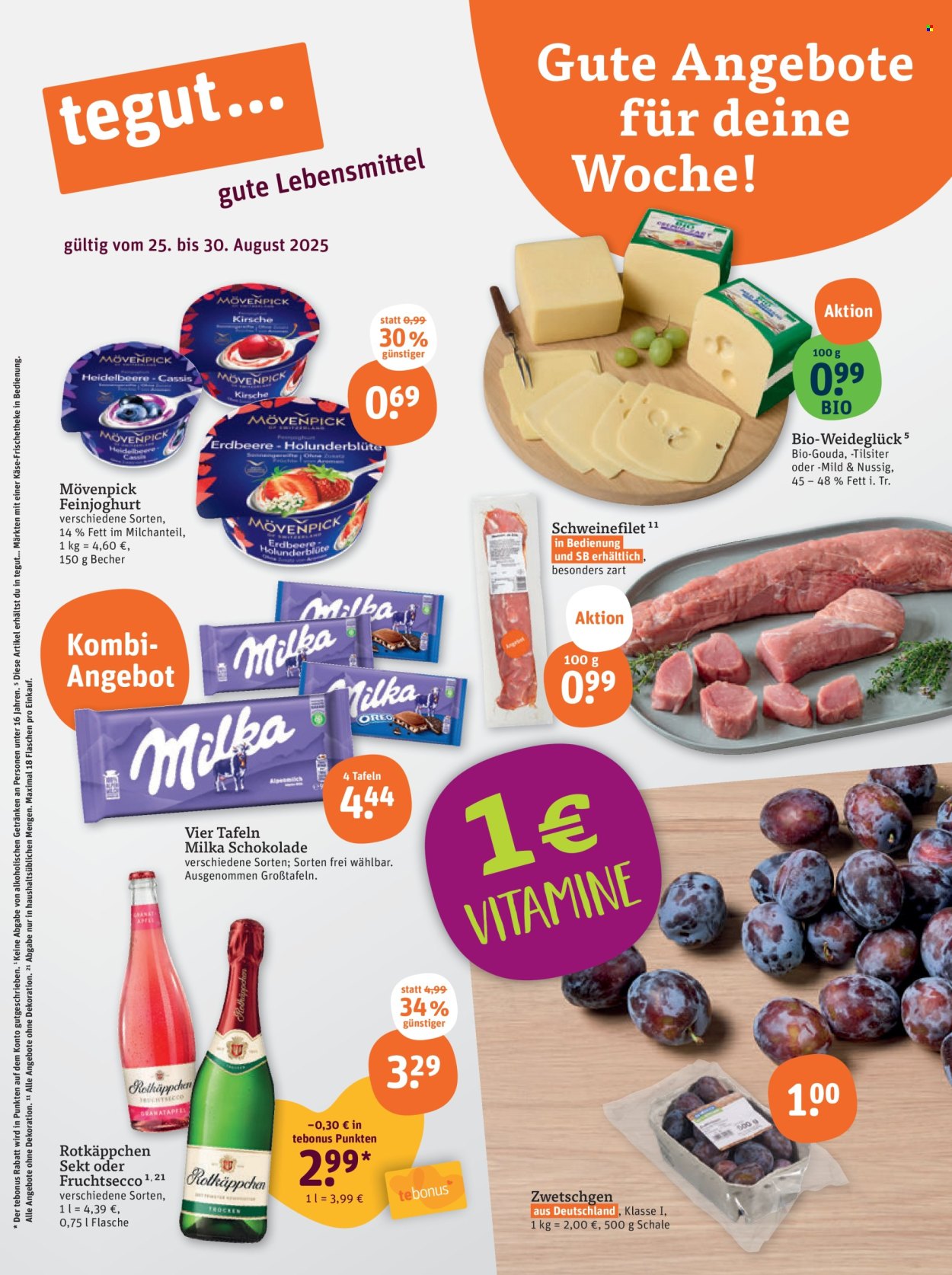 tegut... Prospekte  - 25.08.2025 - 30.08.2025. Seite 3