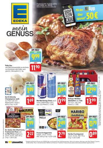 Prospekte Edeka - 25.08.2025 - 30.08.2025.