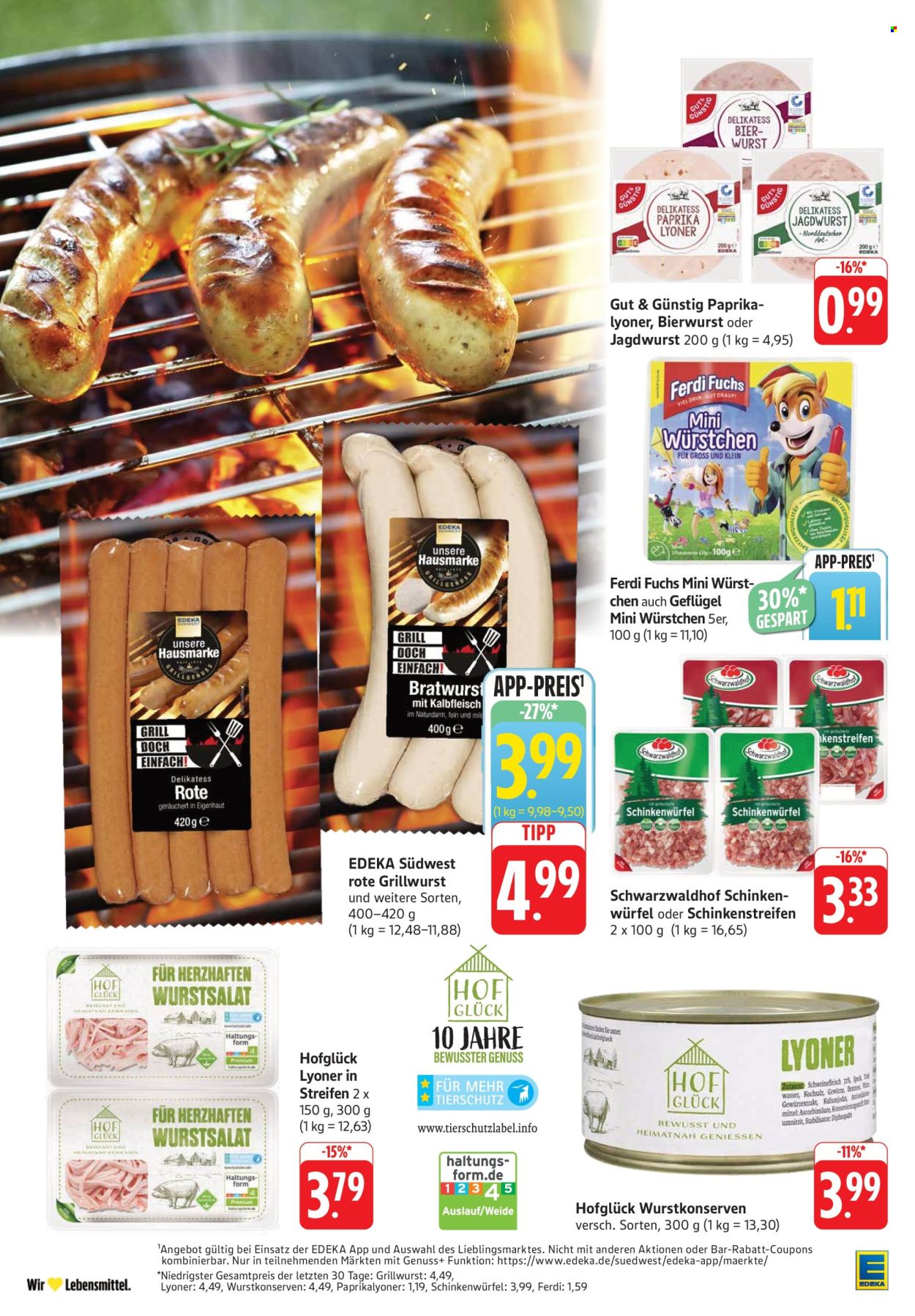 Edeka Prospekte  - 25.08.2025 - 30.08.2025. Seite 10