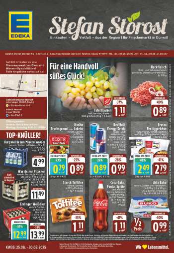 Prospekte Edeka - 25.08.2025 - 30.08.2025.