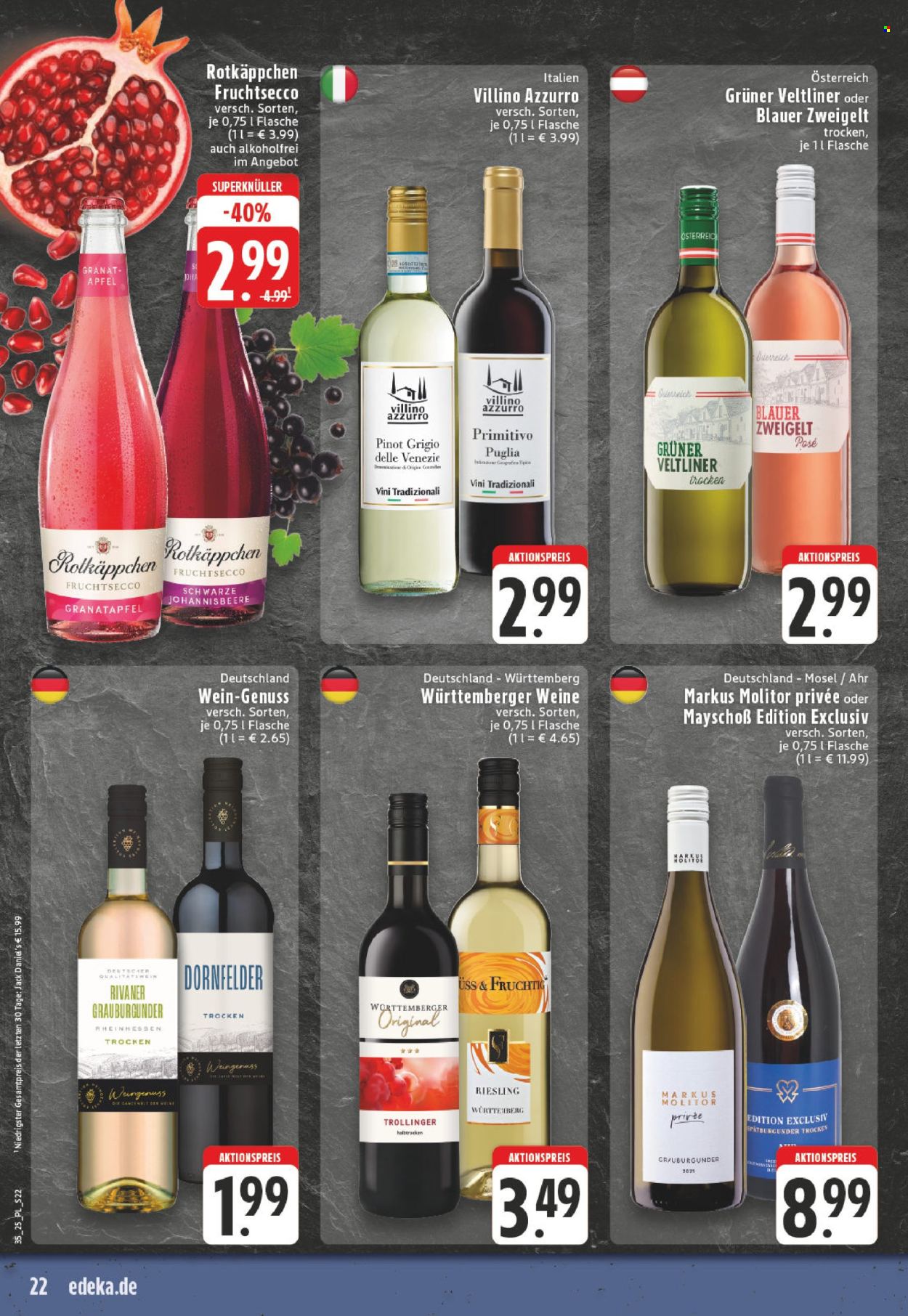 Edeka Prospekte  - 25.08.2025 - 30.08.2025. Seite 22