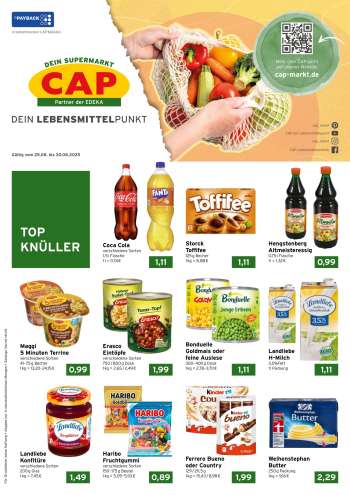 Prospekte CAP-Markt - 25.08.2025 - 30.08.2025.