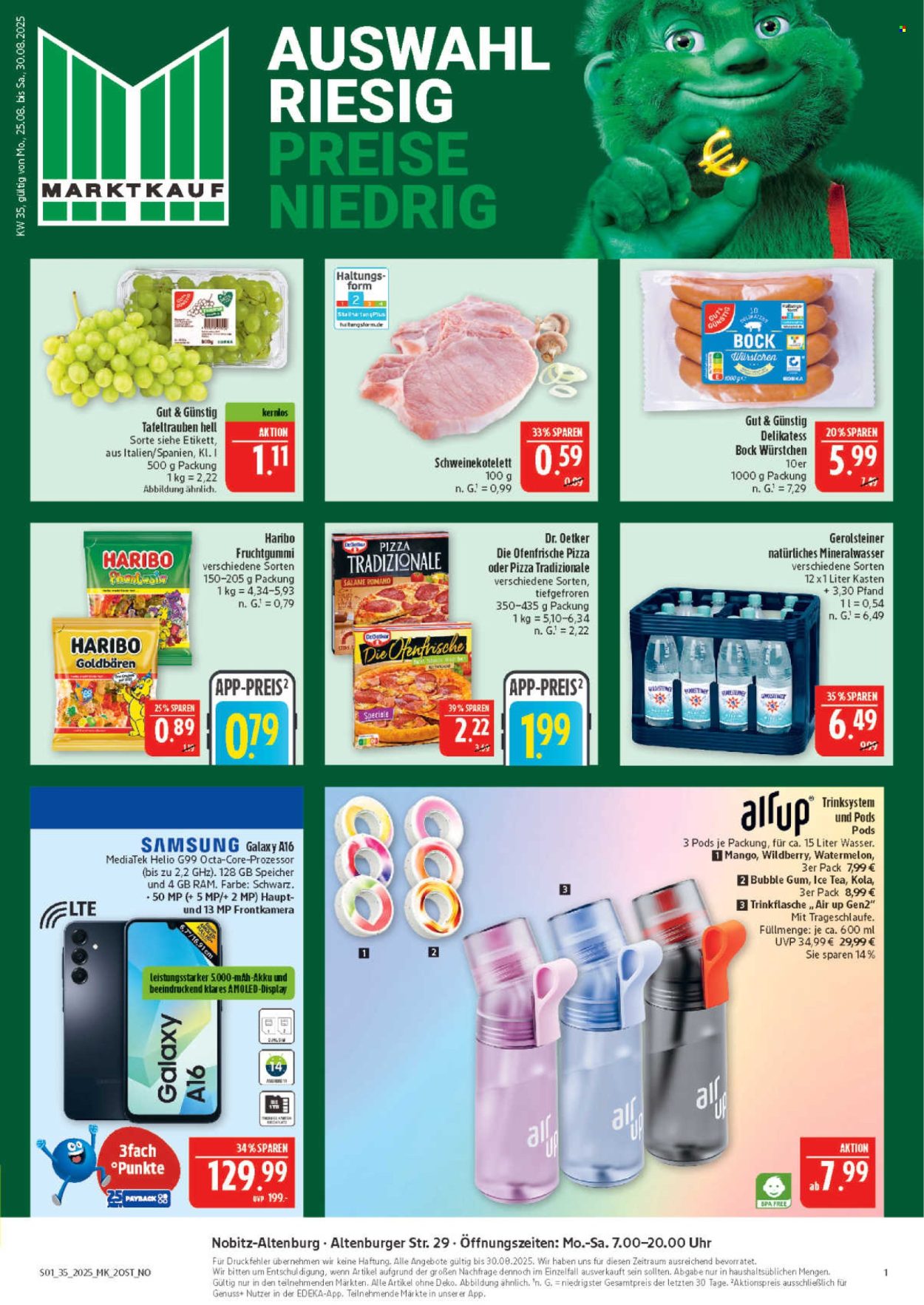 Marktkauf Prospekte  - 25.08.2025 - 30.08.2025. Seite 1
