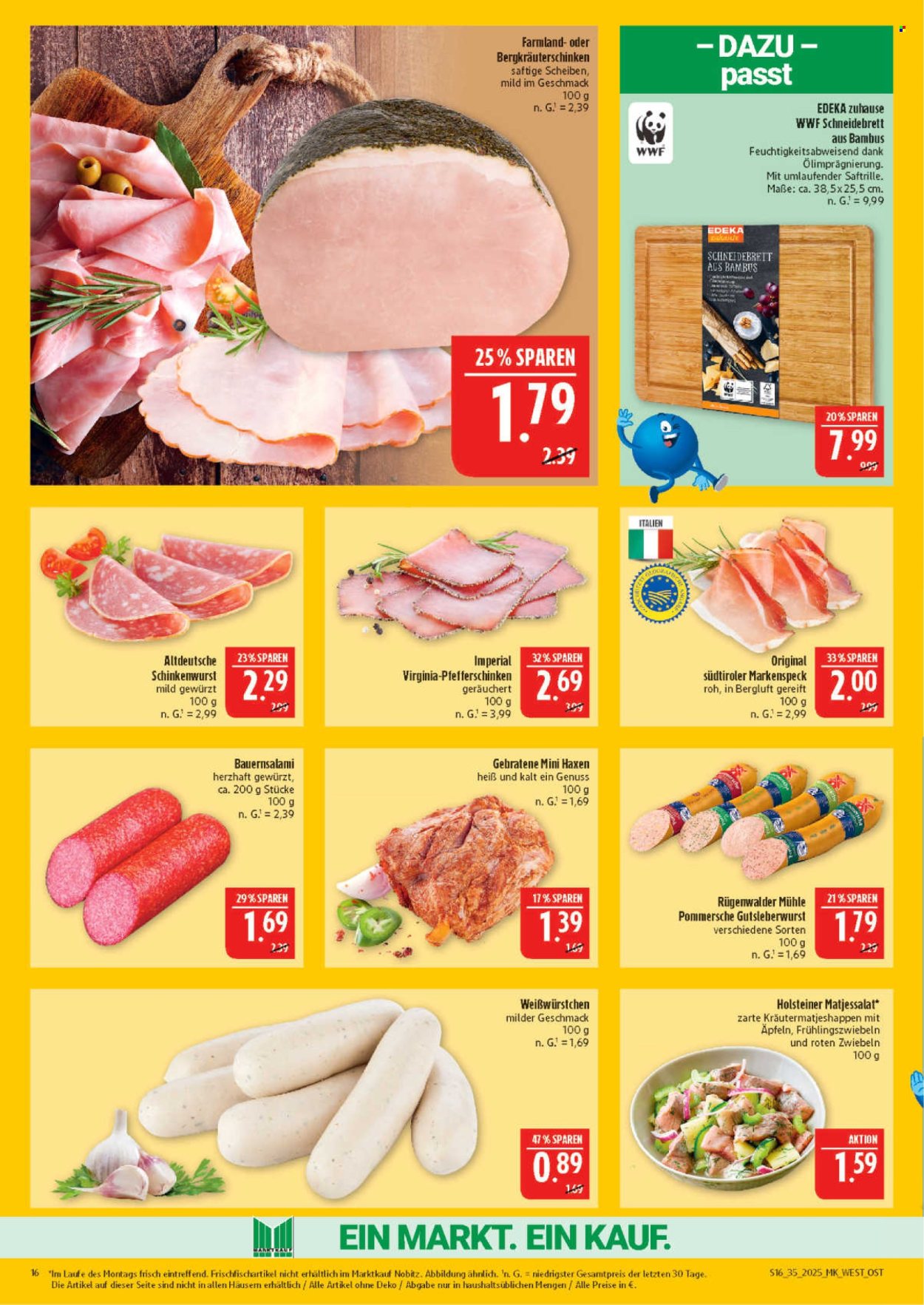 Marktkauf Prospekte  - 25.08.2025 - 30.08.2025. Seite 16