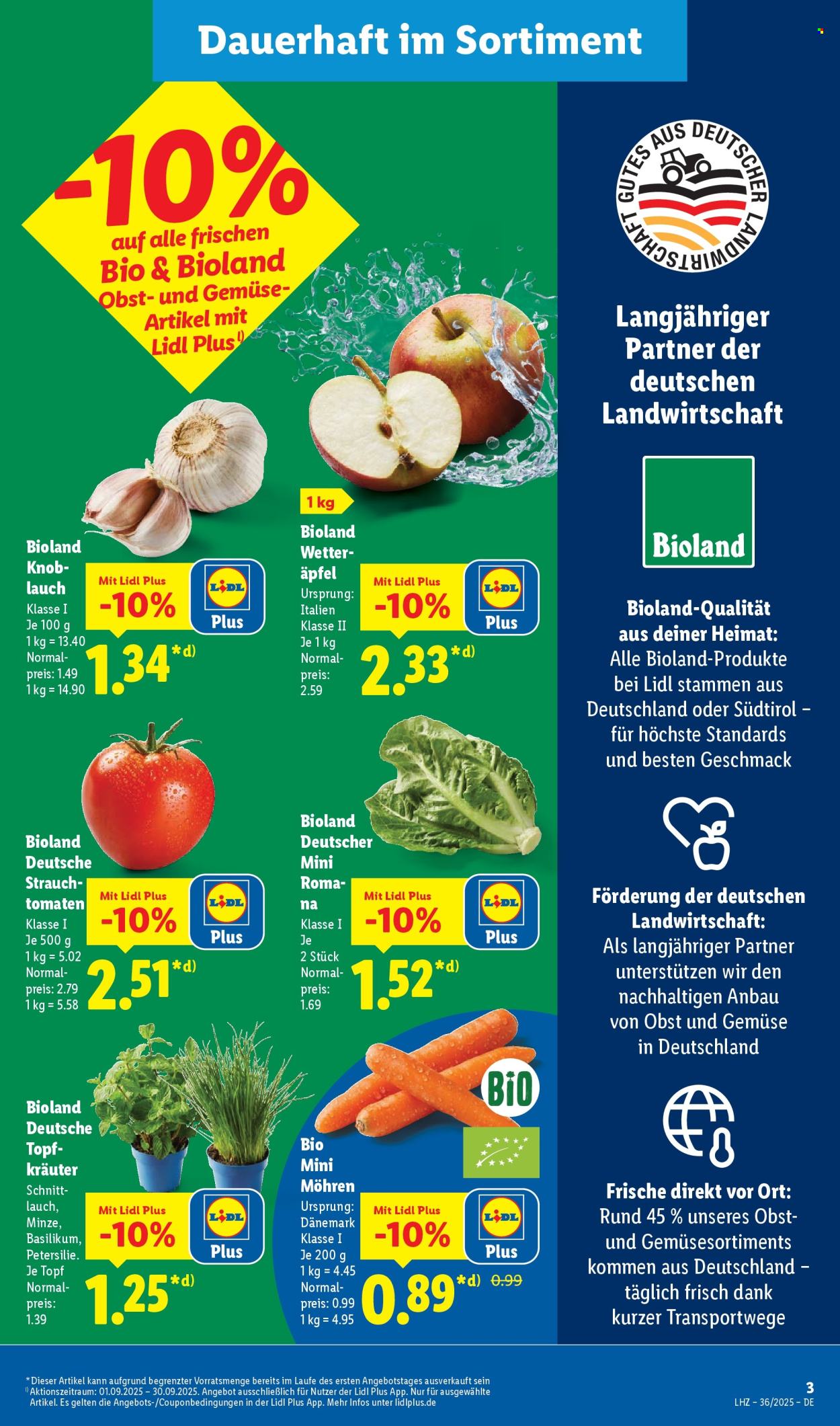 Lidl Prospekte  - 1.09.2025 - 6.09.2025. Seite 3
