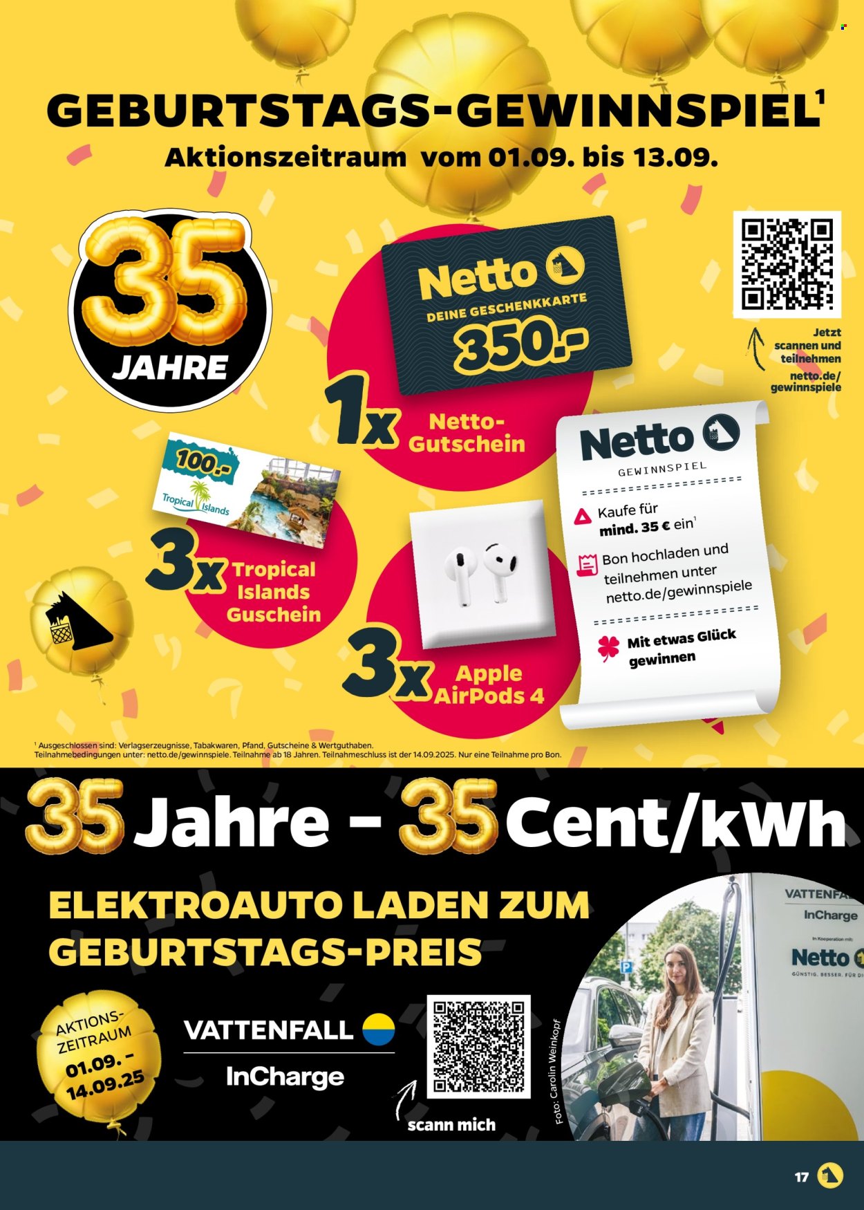 Netto Prospekte  - 1.09.2025 - 6.09.2025. Seite 17