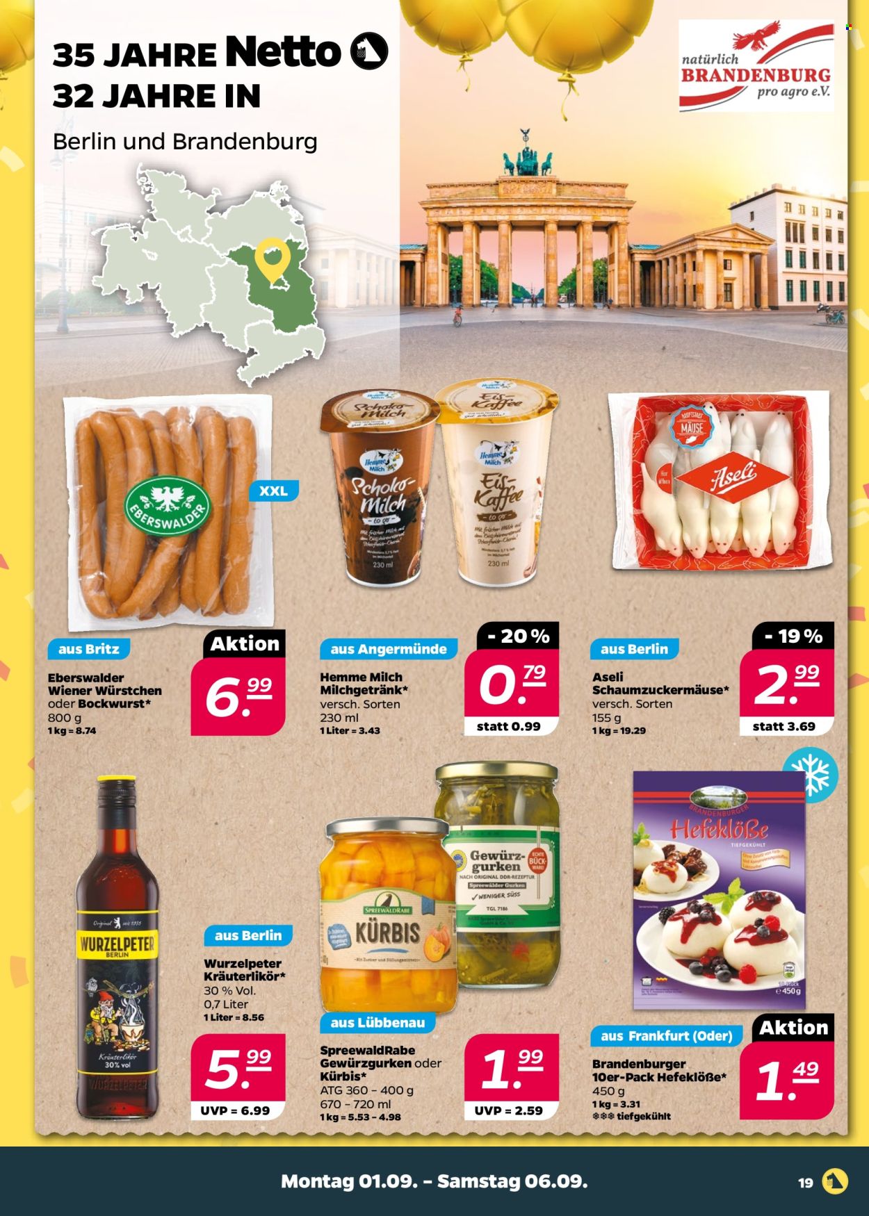 Netto Prospekte  - 1.09.2025 - 6.09.2025. Seite 19