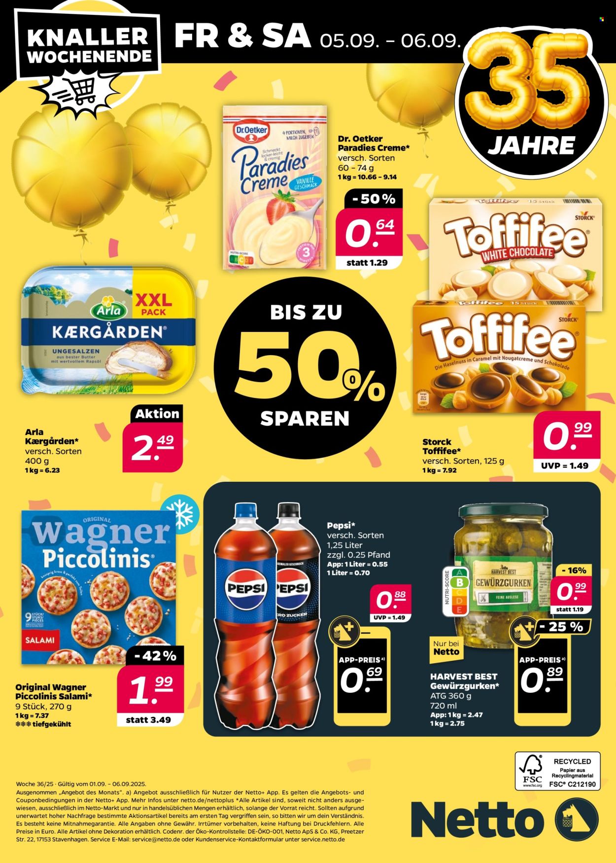 Netto Prospekte  - 1.09.2025 - 6.09.2025. Seite 48
