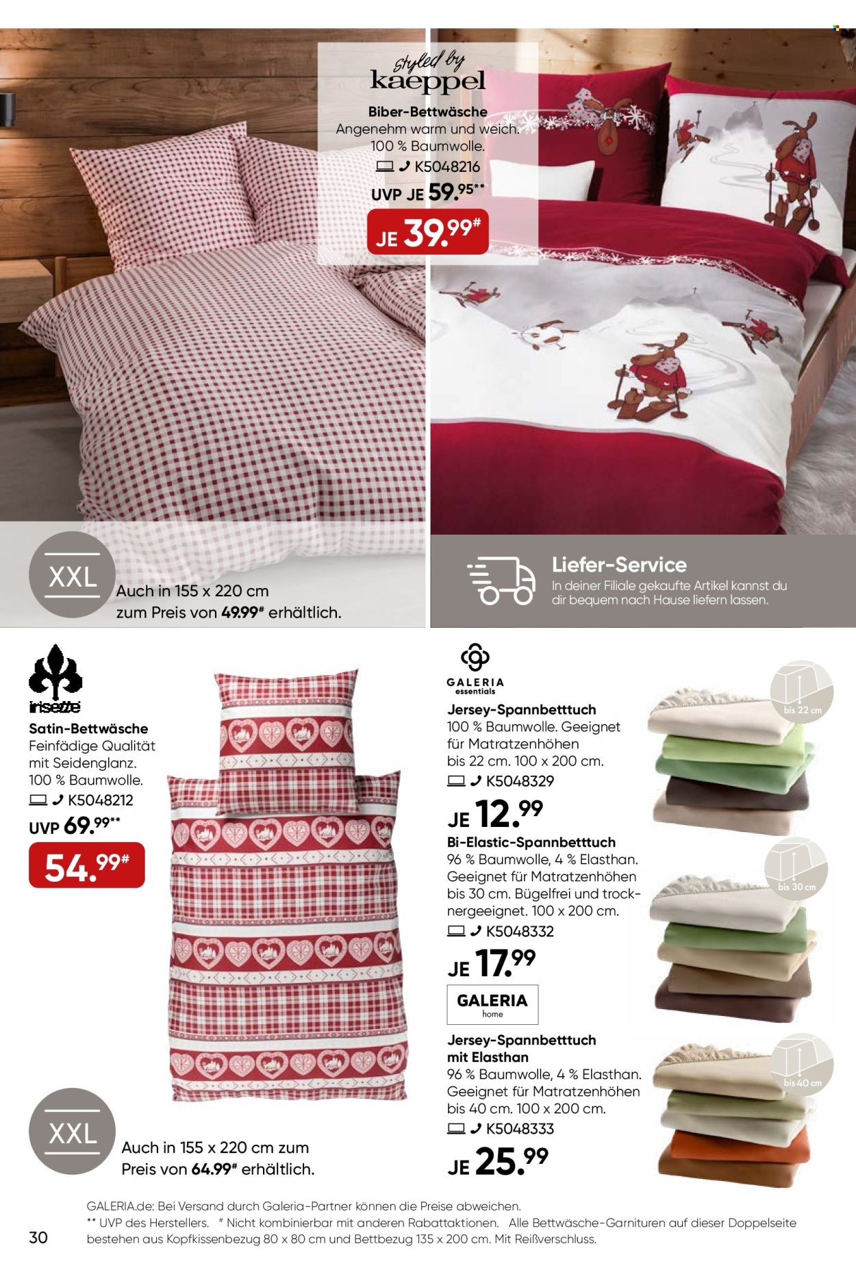 GALERIA Karstadt Kaufhof Prospekte  - 27.08.2025 - 2.09.2025. Seite 30