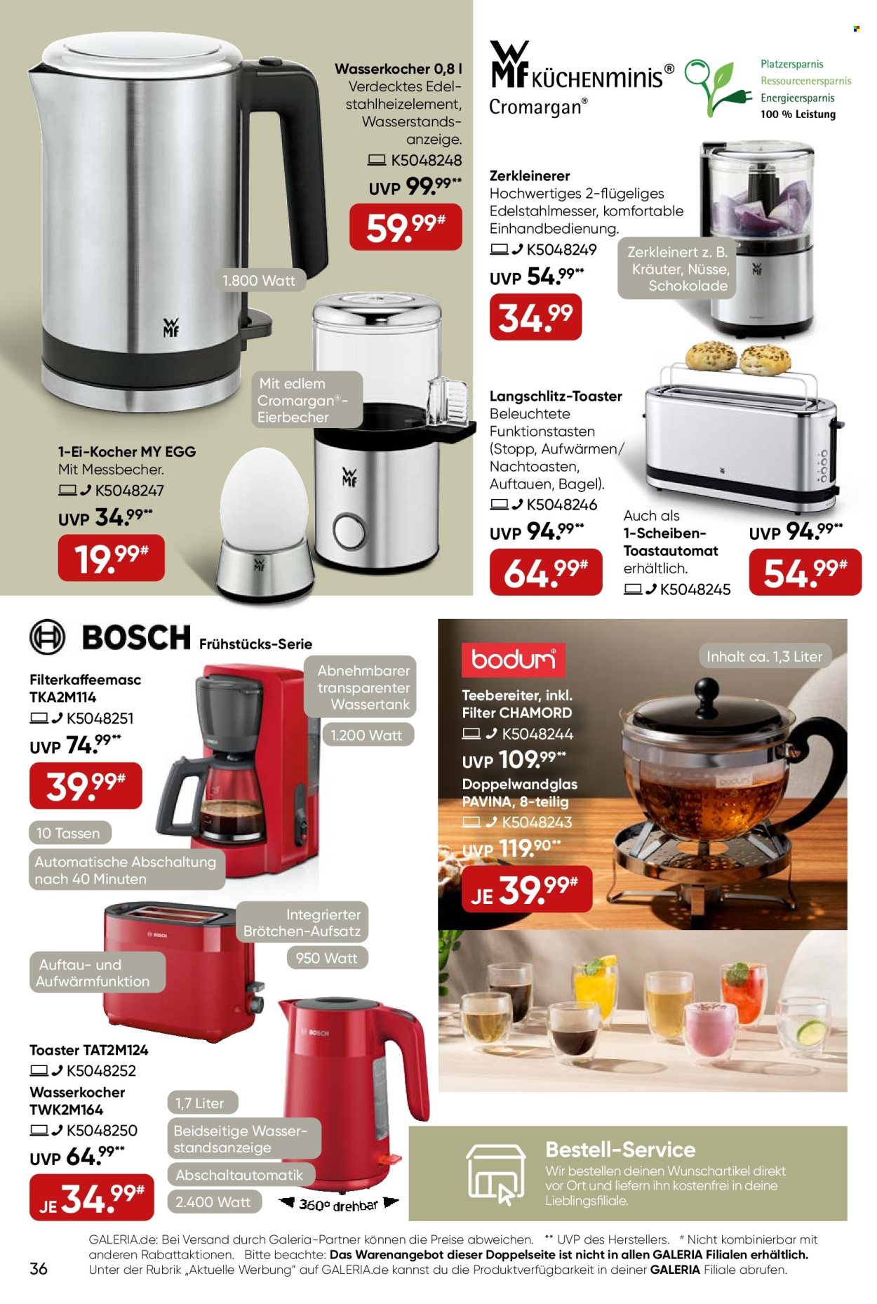GALERIA Karstadt Kaufhof Prospekte  - 27.08.2025 - 2.09.2025. Seite 36