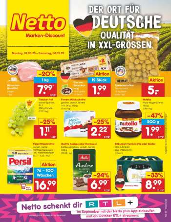 Prospekte Netto Marken-Discount - 1.09.2025 - 6.09.2025.